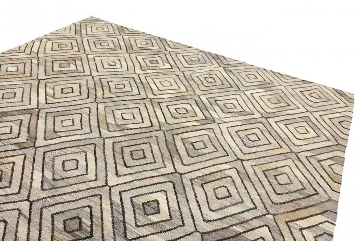 Orientteppich Kelim Berber mm 3 Höhe: Handgewebter Design Moderner Orientteppich, rechteckig, Nain Trading, 268x290