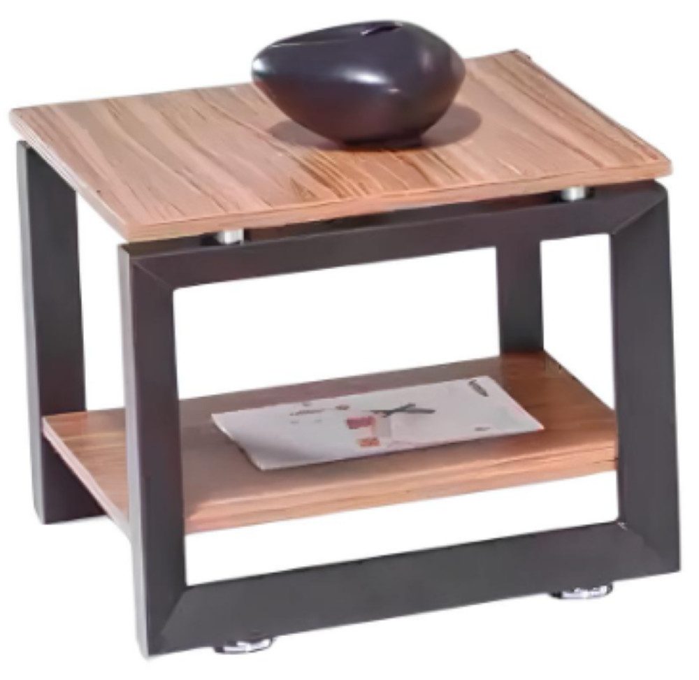 Xlmoebel Couchtisch Quadratischer Couchtisch aus edlem Holz in Braun (Packung, 1-St., Couchtisch), Hergestellt in Europa