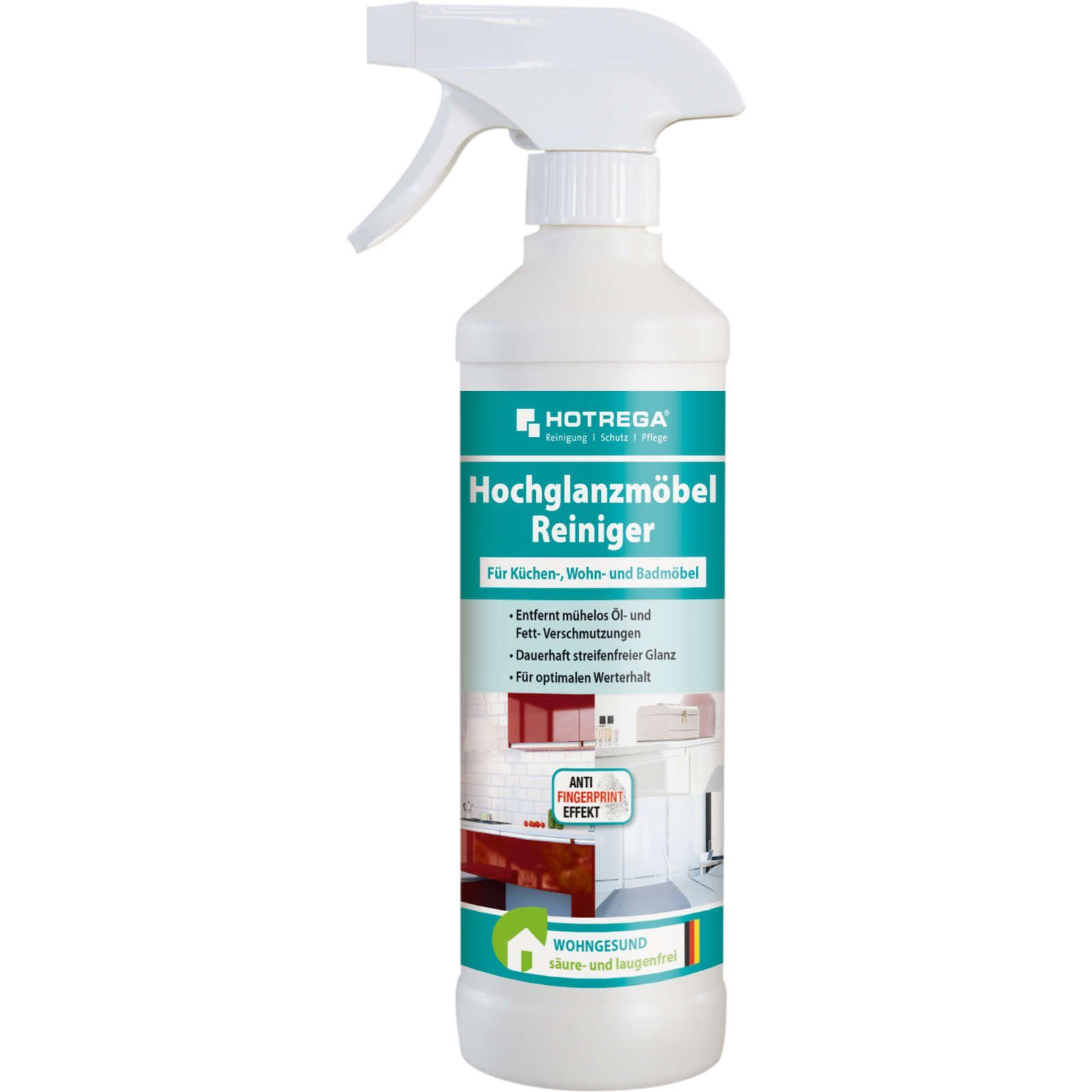 Reiniger Möbelreiniger HOTREGA® 500 ml Hochglanzmöbel