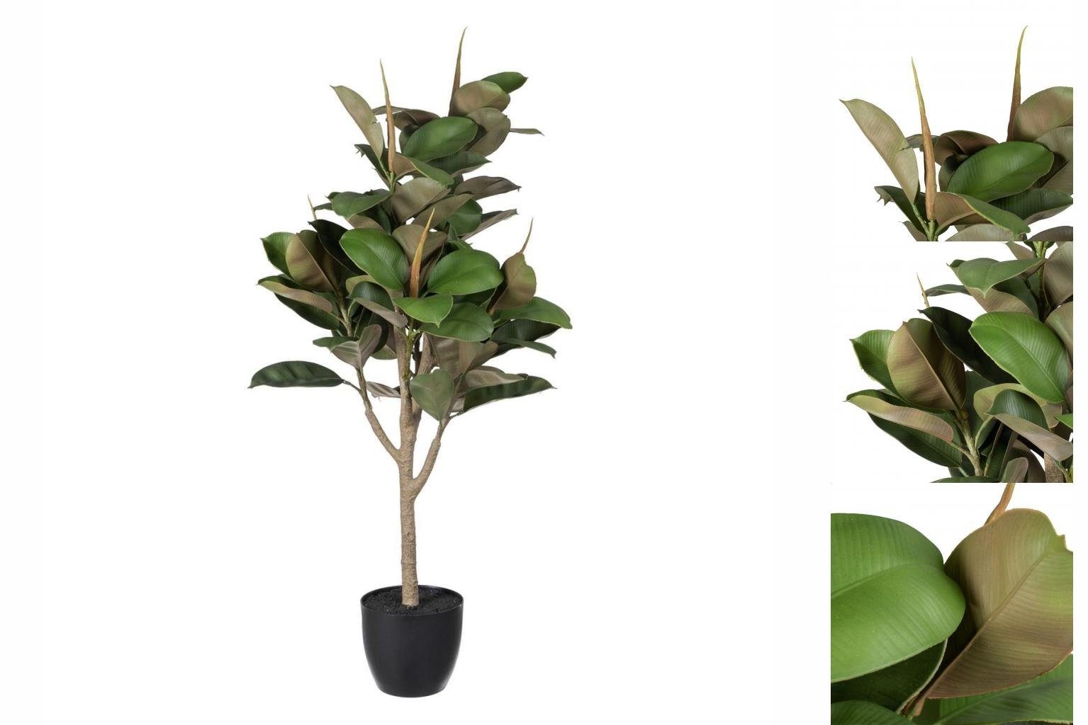134 Dekorationspflanze grün Künstliche cm PVC Bigbuy, Eg, Höhe cm Zimmerpflanze 134