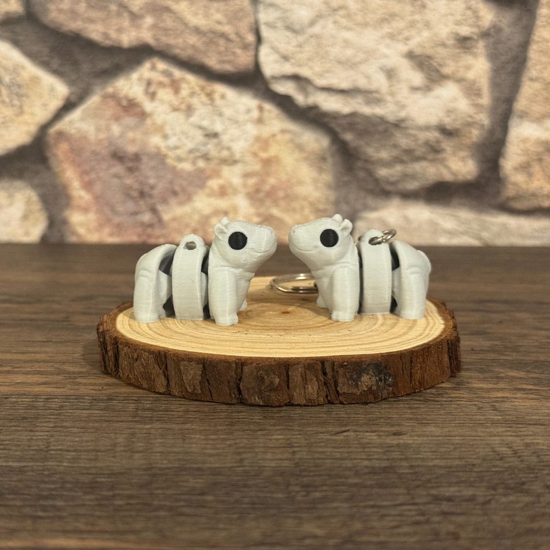 Schlüsselanhänger Mini Hippo