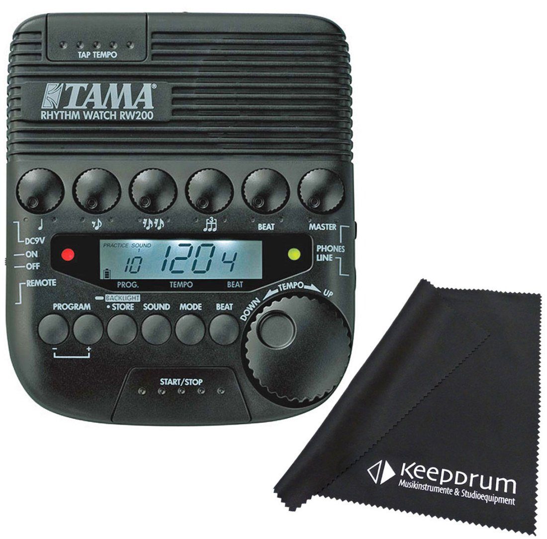 Tama Metronom Tama RW200 Rhythm Watch Metronom + Mikrofasertuch