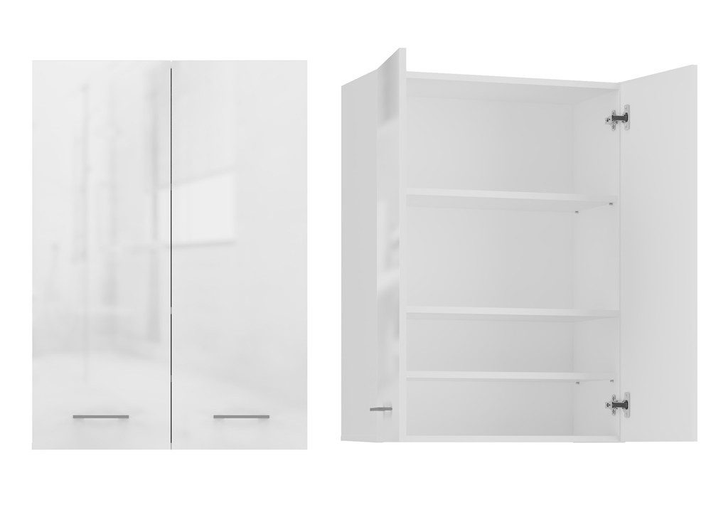 Raumhirsch Furniture Badkommode Badezimmerschrank - Hängeschrank (Maße 30 x 64 x 90 cm, stabil & einfach Montage)