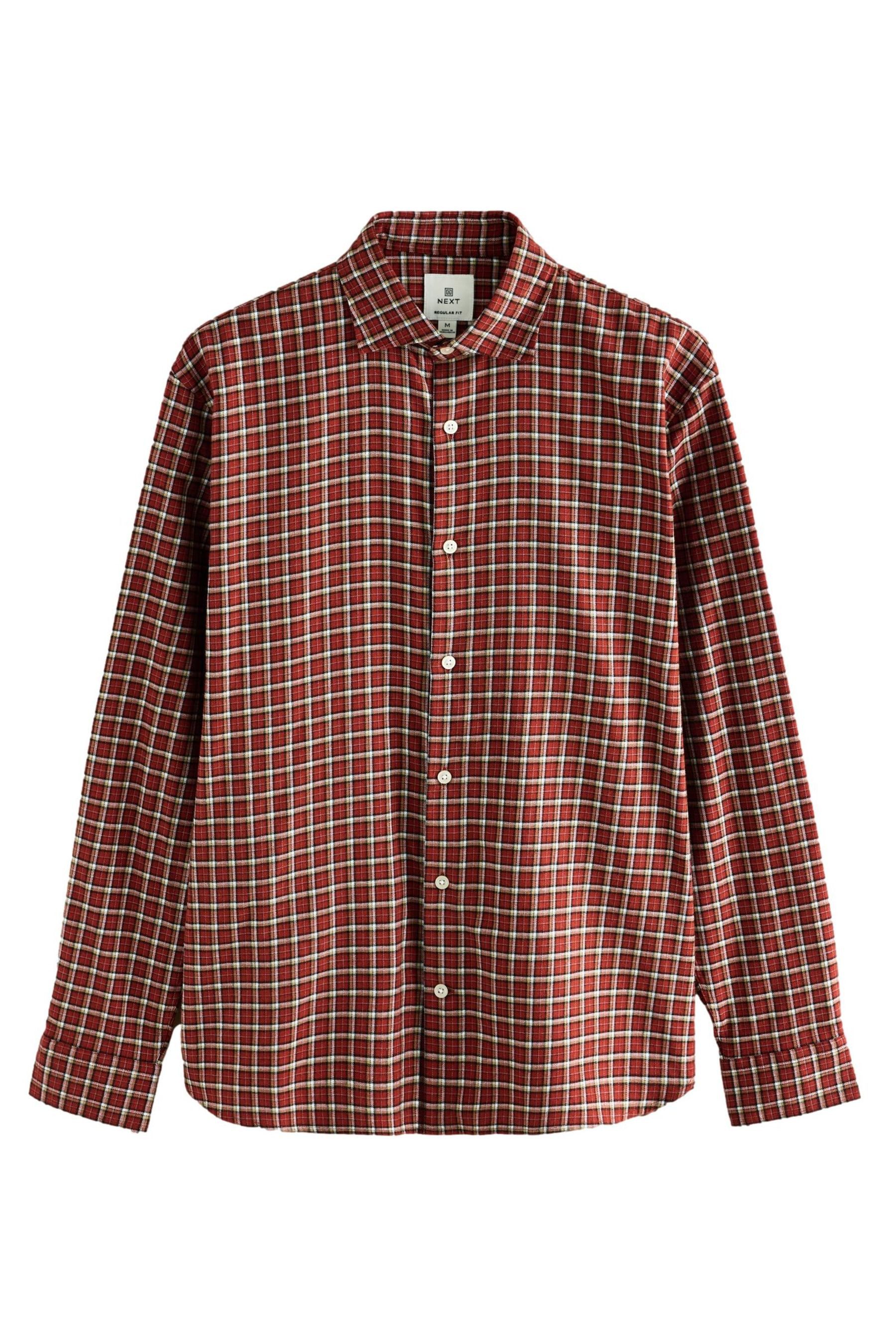 Next Flanellhemd Angerautes, kariertes Flanellhemd aus günstig online kaufen