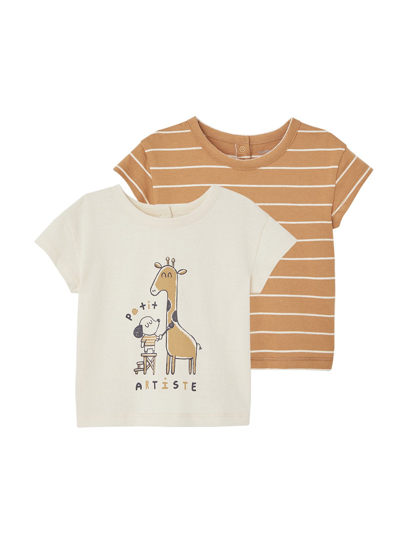 T-Shirt 2er-Pack Baby T-Shirts BASIC
