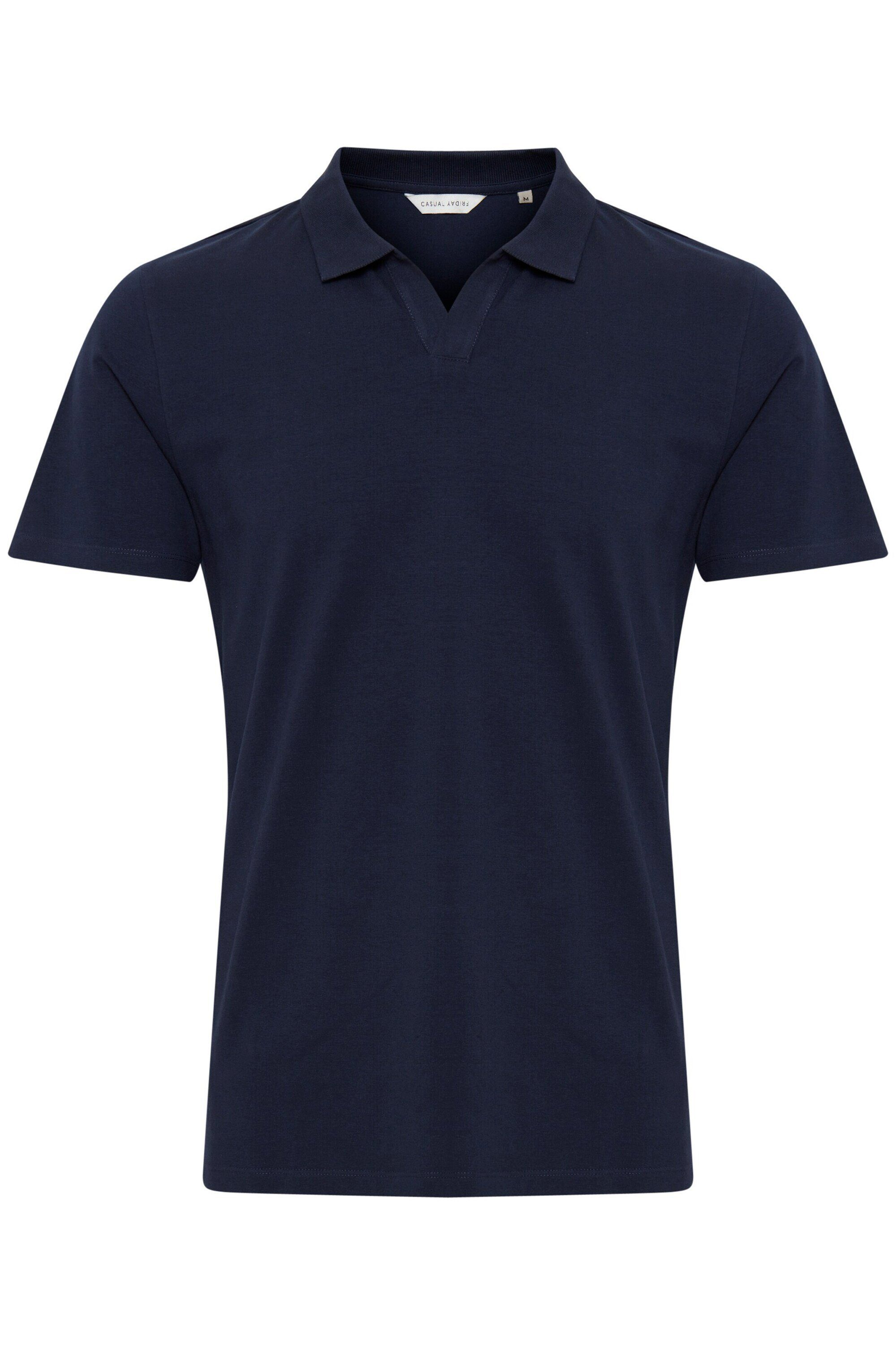 Navy Casual T-Shirt (1-tlg) Theis Friday (193923) Blazer