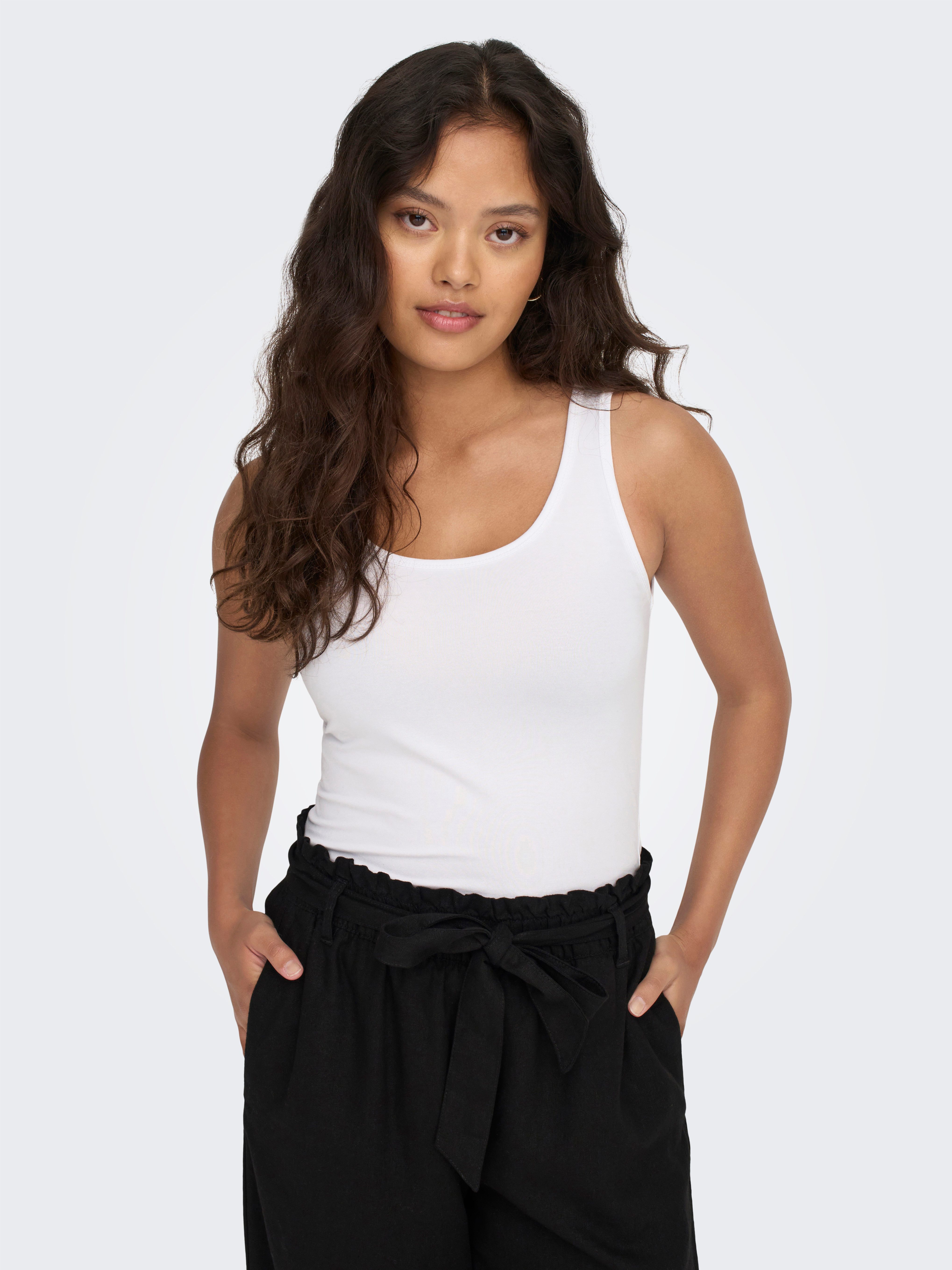 JDY Tanktop JDYAVA S/L TANK TOP 180 JRS NOOS in Basic-Form günstig online kaufen