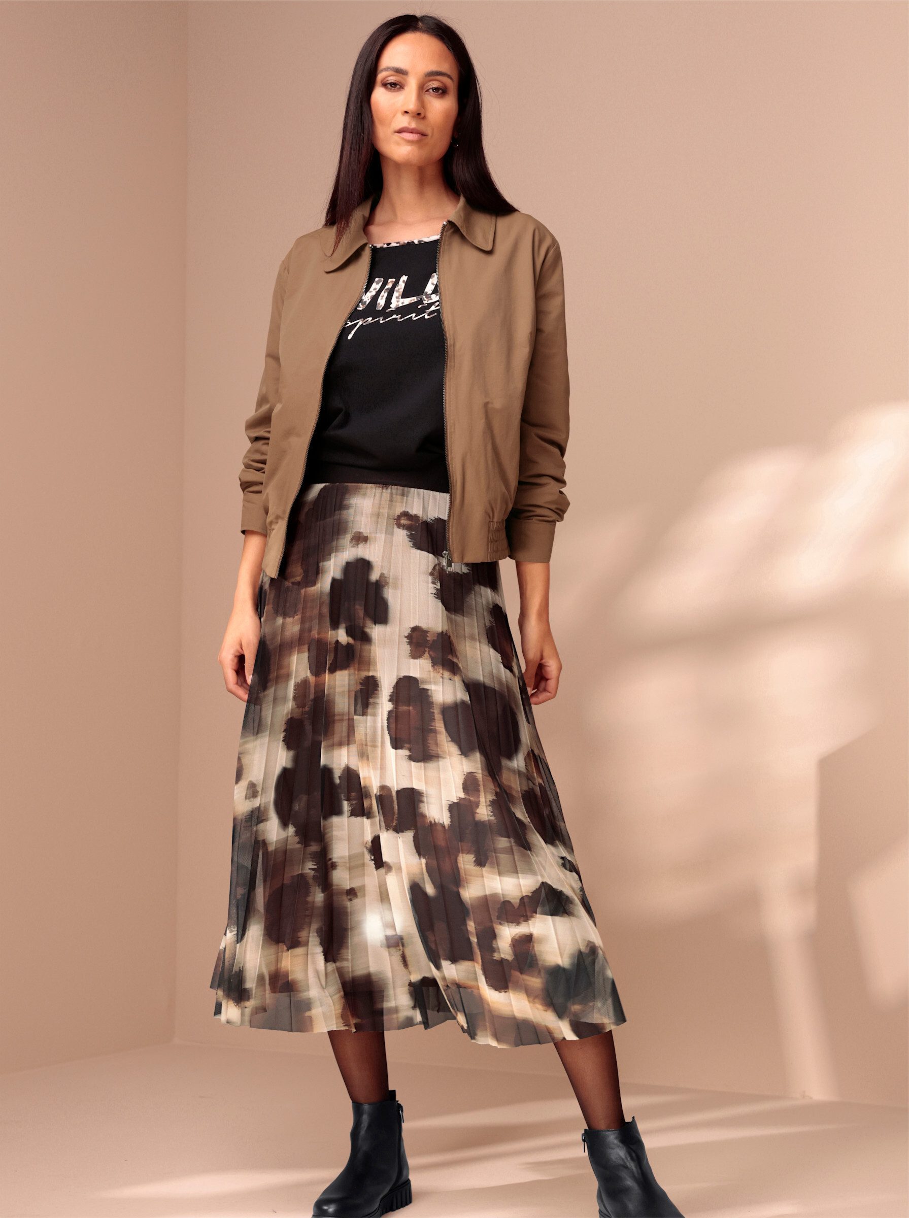 heine Blusenblazer Blouson Langarm