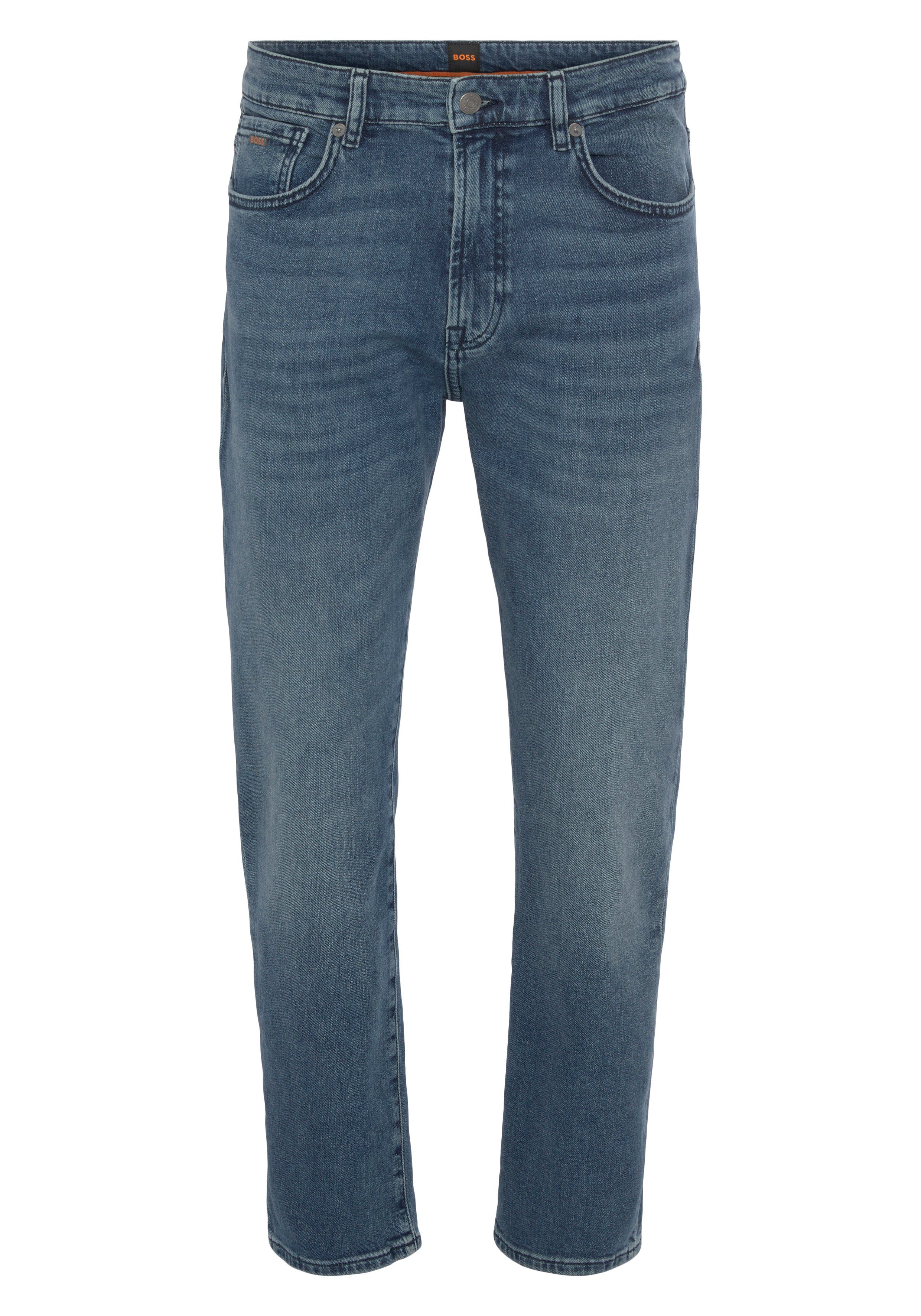 BOSS ORANGE Regular-fit-Jeans Re Maine in 5-Pocket-Form. Reduzierter Preis € 87,99. Unverbindliche Preisempfehlung € 119,95