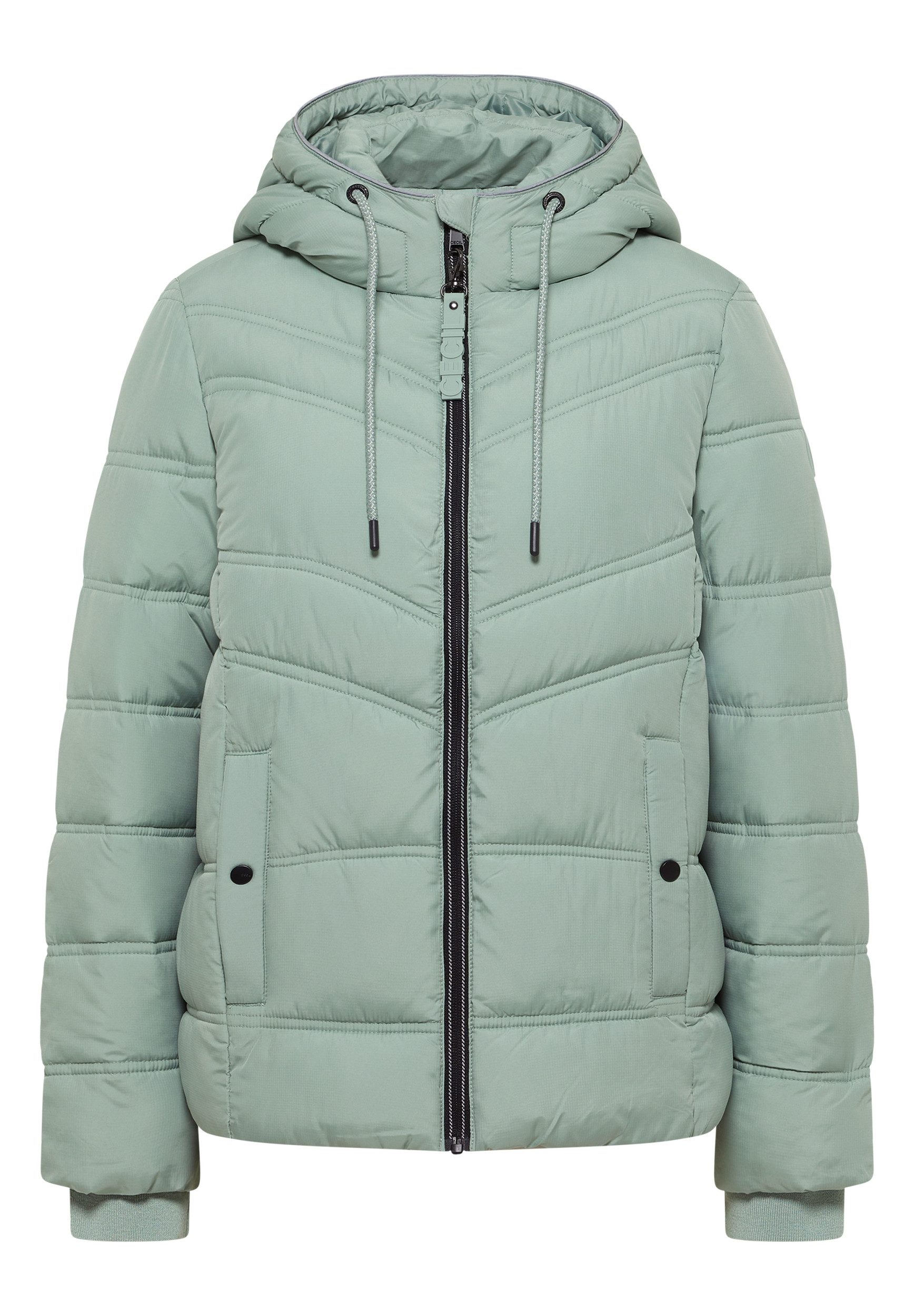 CECIL Blouson TOS Sportive Padded Jacket smoke salvia günstig online kaufen