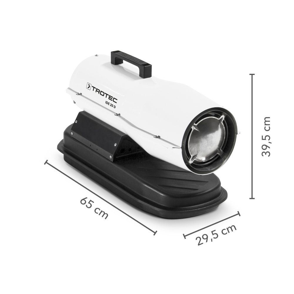 TROTEC Heizgerät TROTEC Direkt-Ölheizgebläse IDE 20 D Heizer Heizung Heizge günstig online kaufen