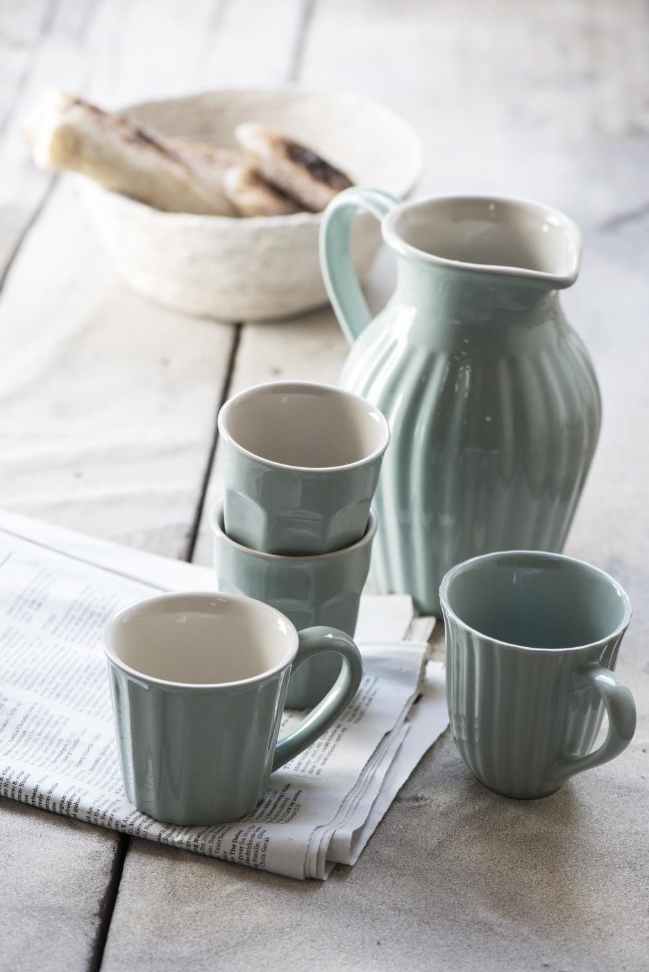 Ib Laursen Tasse Mynte, Steingut, Spülmaschinengeeignet