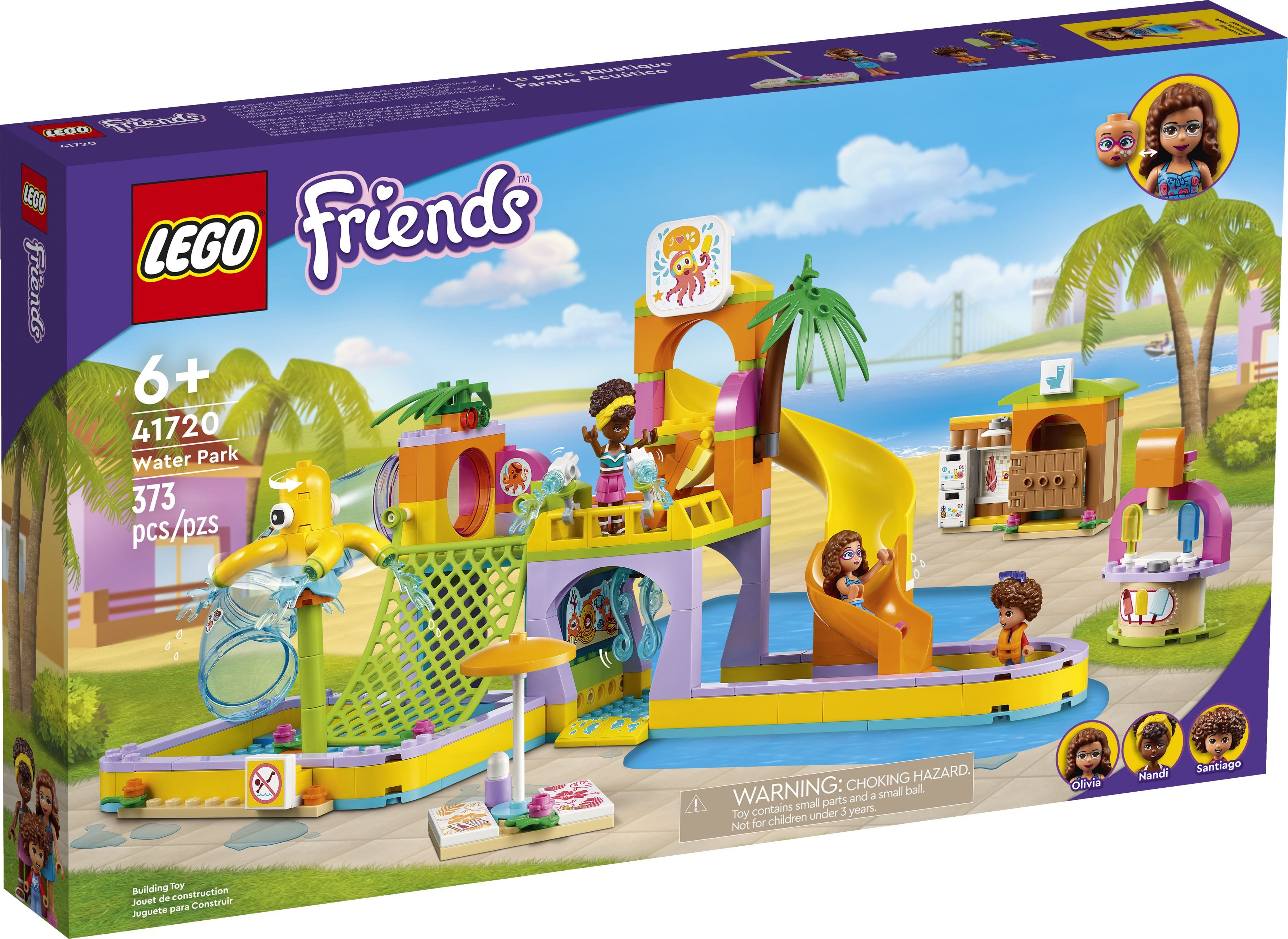 LEGO® LEGO® Friends 41720 Wassererlebnispark Konstruktionsspielsteine, (373 günstig online kaufen