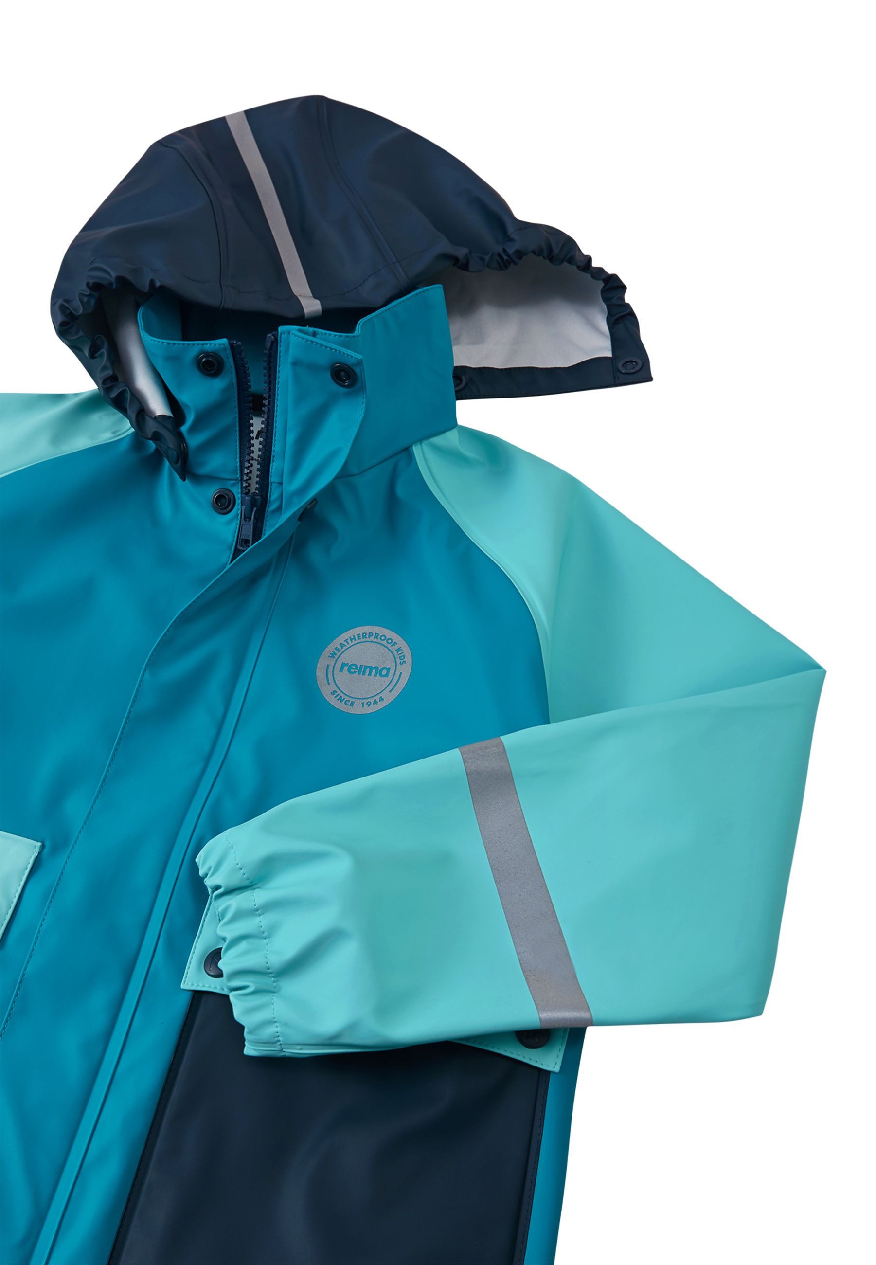 reima Regenjacke SUIHKU Regenjacke mit reflektierenden Details und getapten Nähten