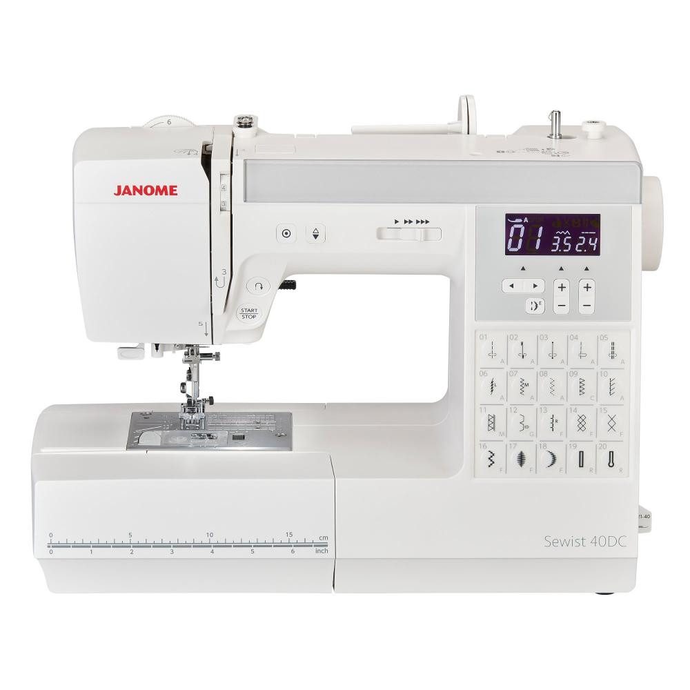 Janome Nähmaschine - Sewist 40DC computergesteuerte Nähmaschine