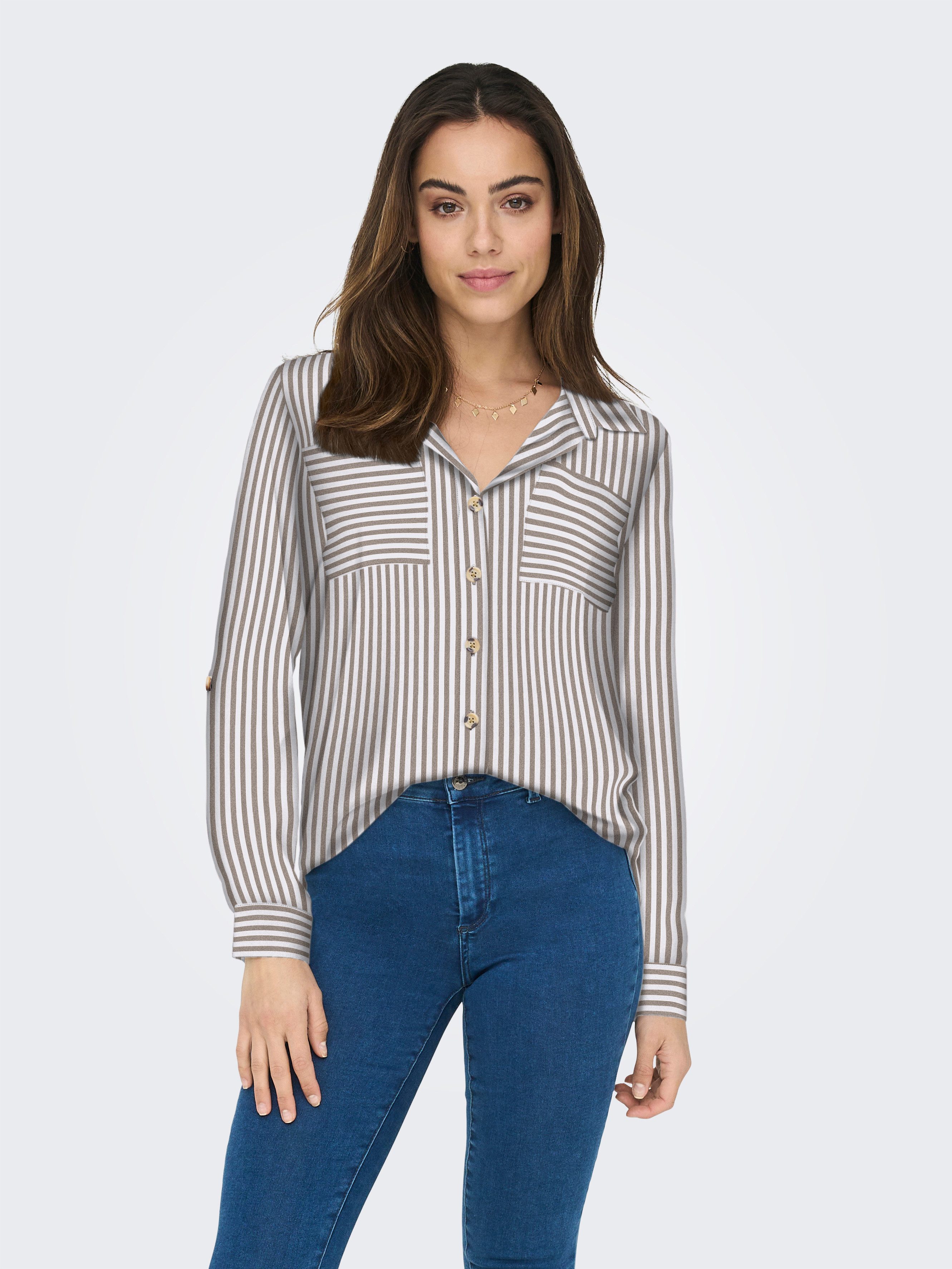 ONLY Hemdbluse ONLYASMIN SHIRT L/S WVN günstig online kaufen