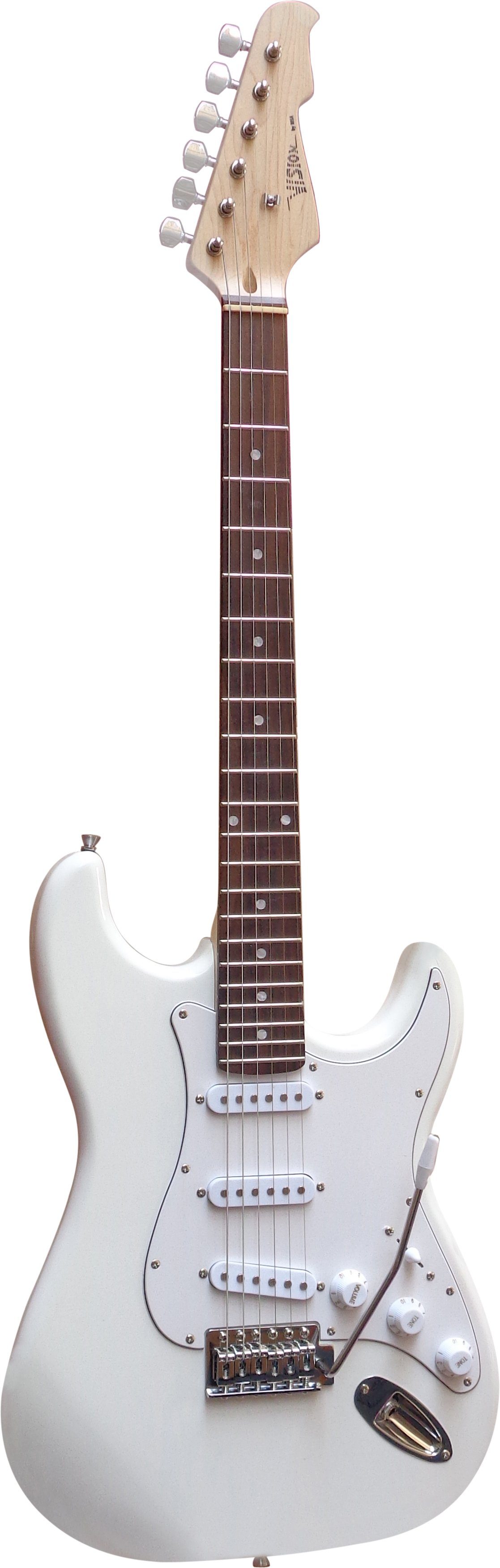MSA E-Gitarre Elektrogitarre E-Gitarre 3x Singelcoil, Tremolo, elektrische Gitarre MASSIV