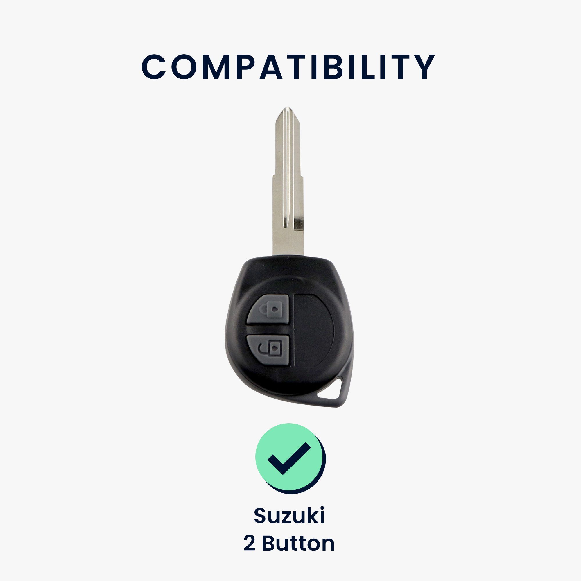 kwmobile Schlüsseltasche Autoschlüssel Silikon Suzuki Schlüsselhülle Schlüssel Opel, Cover Case Hülle für