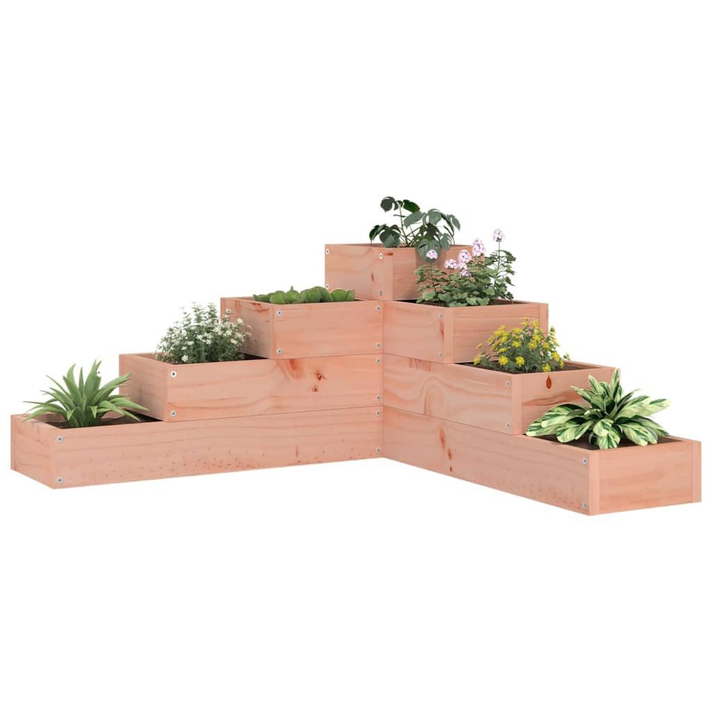 vidaXL Hochbeet 805 x 79 x 36 cm Pflanzentreppe 4 Stufen 80,5x79x36 cm Massivholz Doug