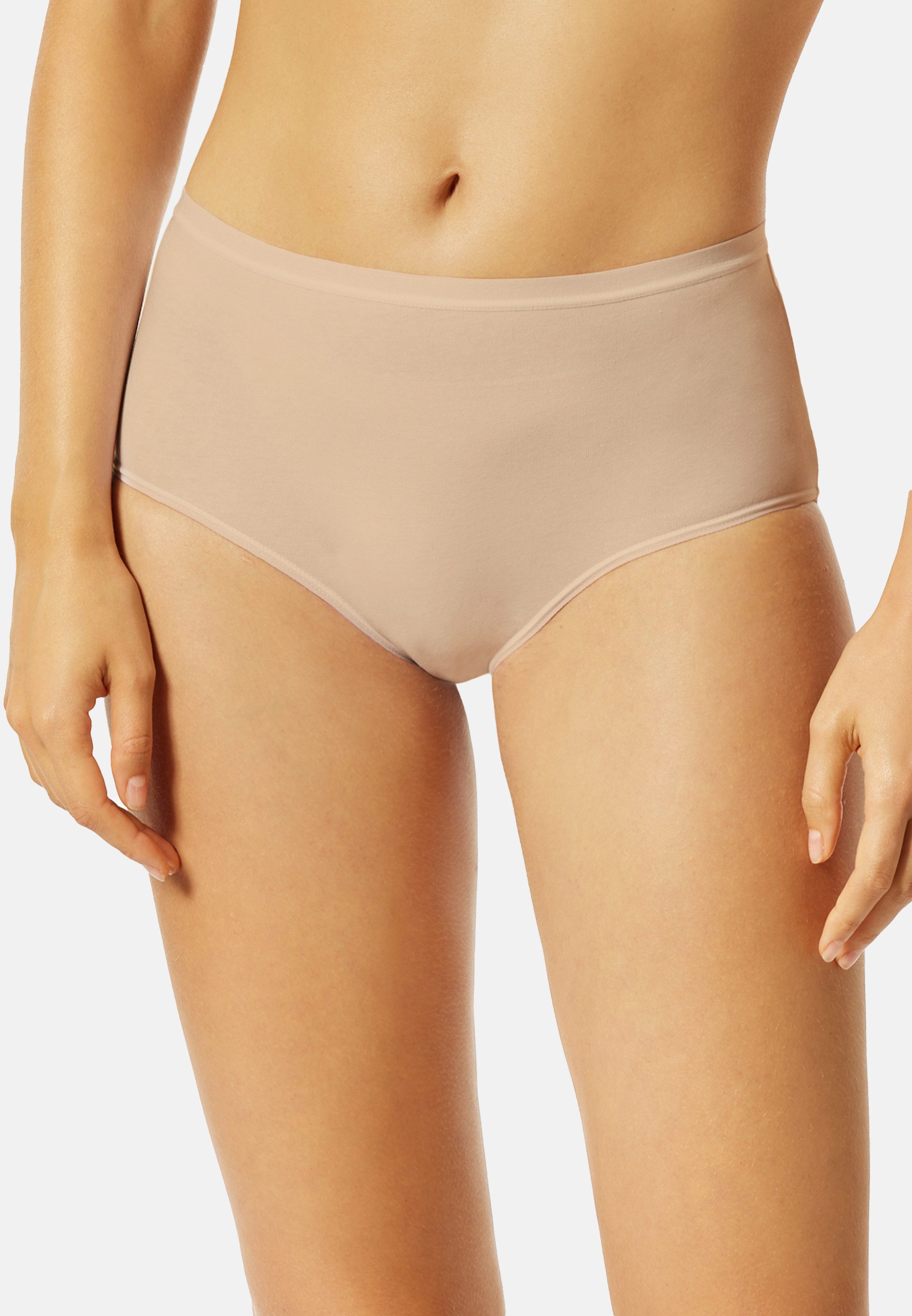uncover by SCHIESSER Midislip 6er Pack Cotton (Spar-Set, 6-St) Midi Slip - Baumwolle - Atmungsaktiv - Hochwertig verarbeitet