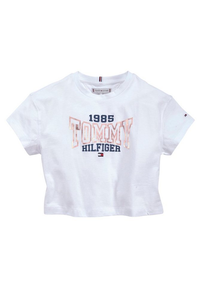 Tommy Hilfiger T-Shirt TOMMY 1985 VARSITY TEE S/S mit Tommy Hilfiger 1985  Varsity Print