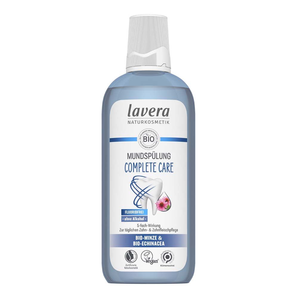 lavera Mundspülung, Mundspülung - Complete Care fluoridfrei 400ml