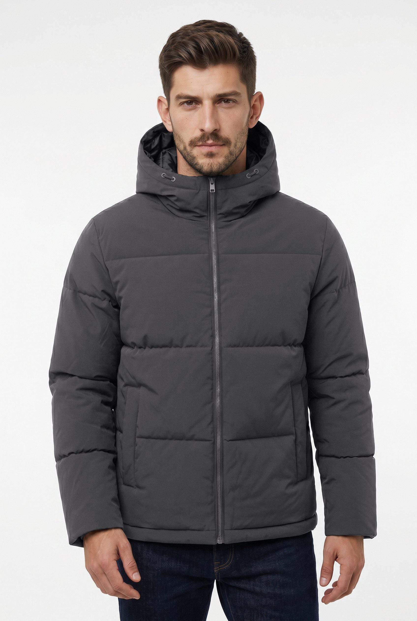 Jack & Jones Steppjacke JJNEPTUNE PUFFER JACKET Kunstfaser, Steppware, Kapuze, regular fit