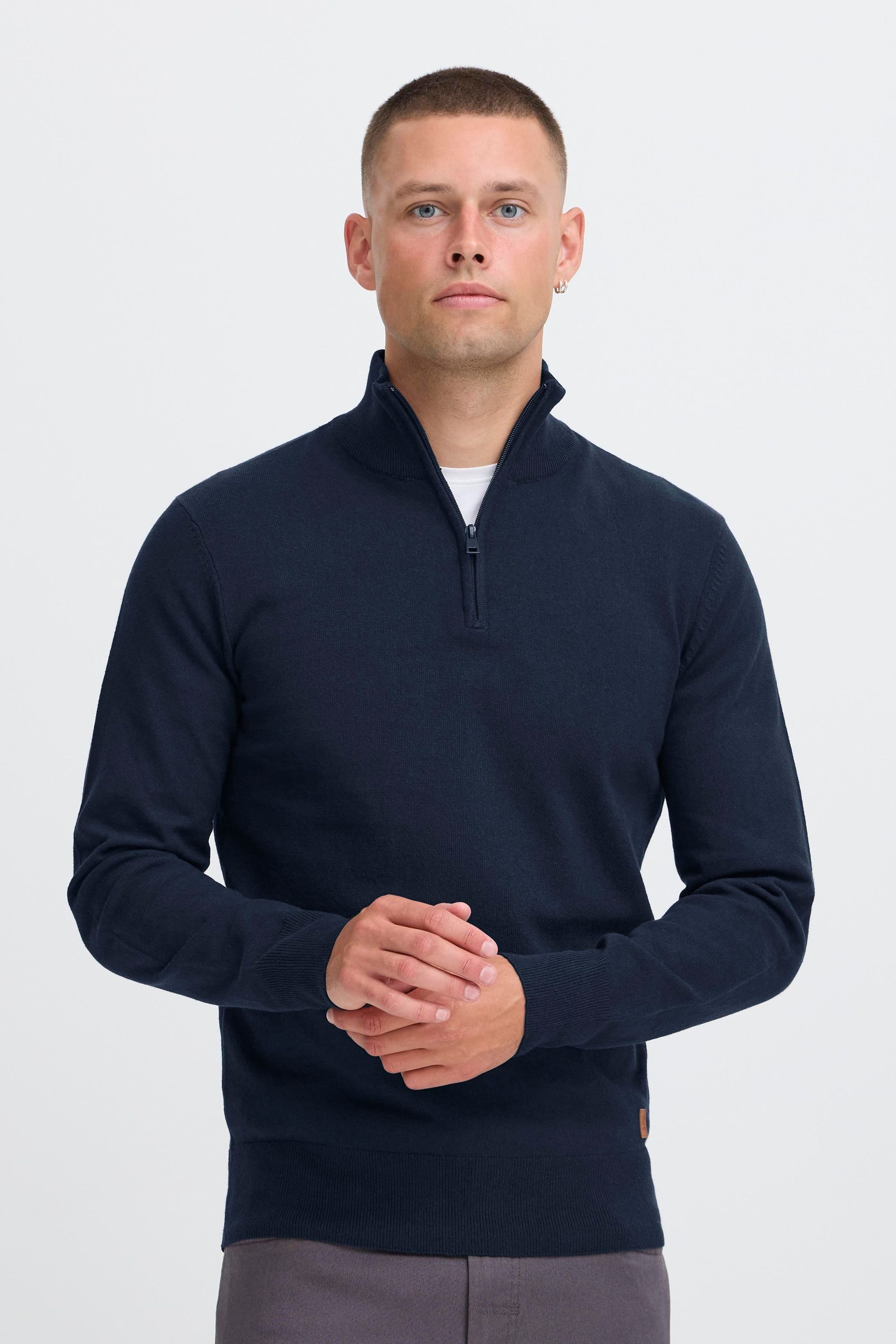 Blend Troyer BHFilip Stilvoller Troyer mit Reißverschluss günstig online kaufen