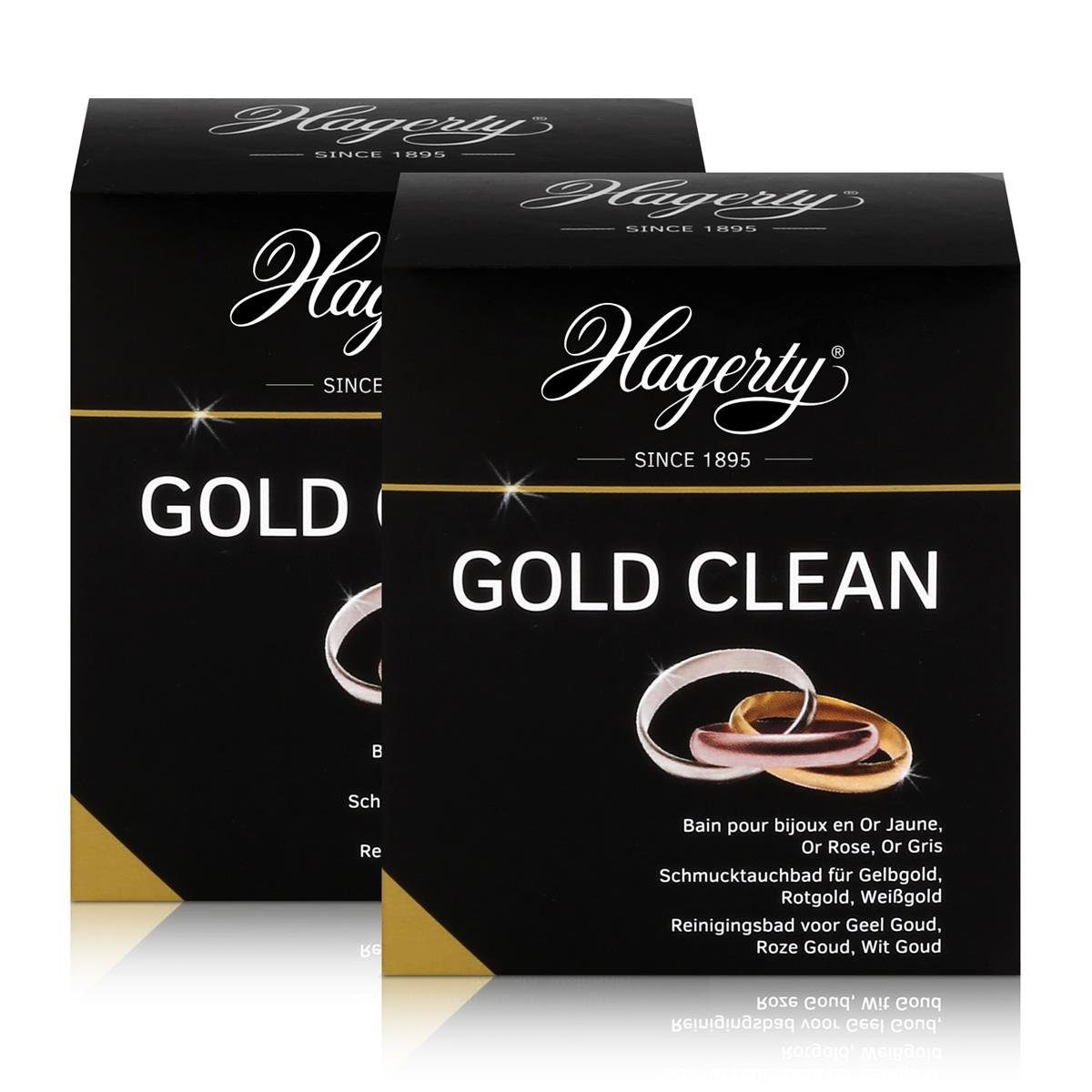 Hagerty Hagerty Gold Clean - Schmucktauchbad für Gelbgold uvm. 170ml (2er Pack Schmuckreiniger