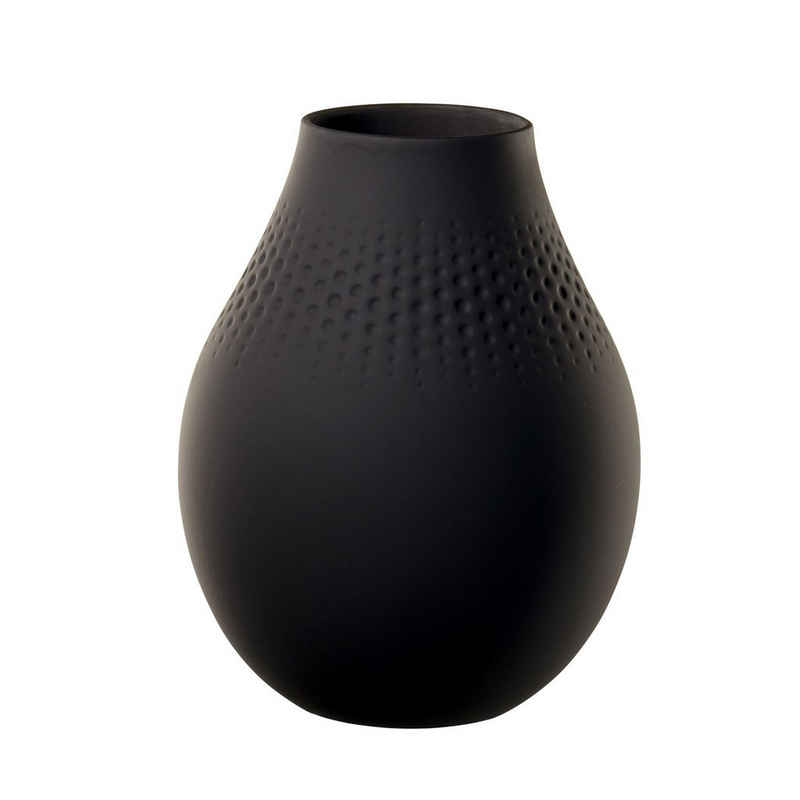Villeroy & Boch Dekovase »Manufacture Collier noir Vase Perle hoch« (1 St)