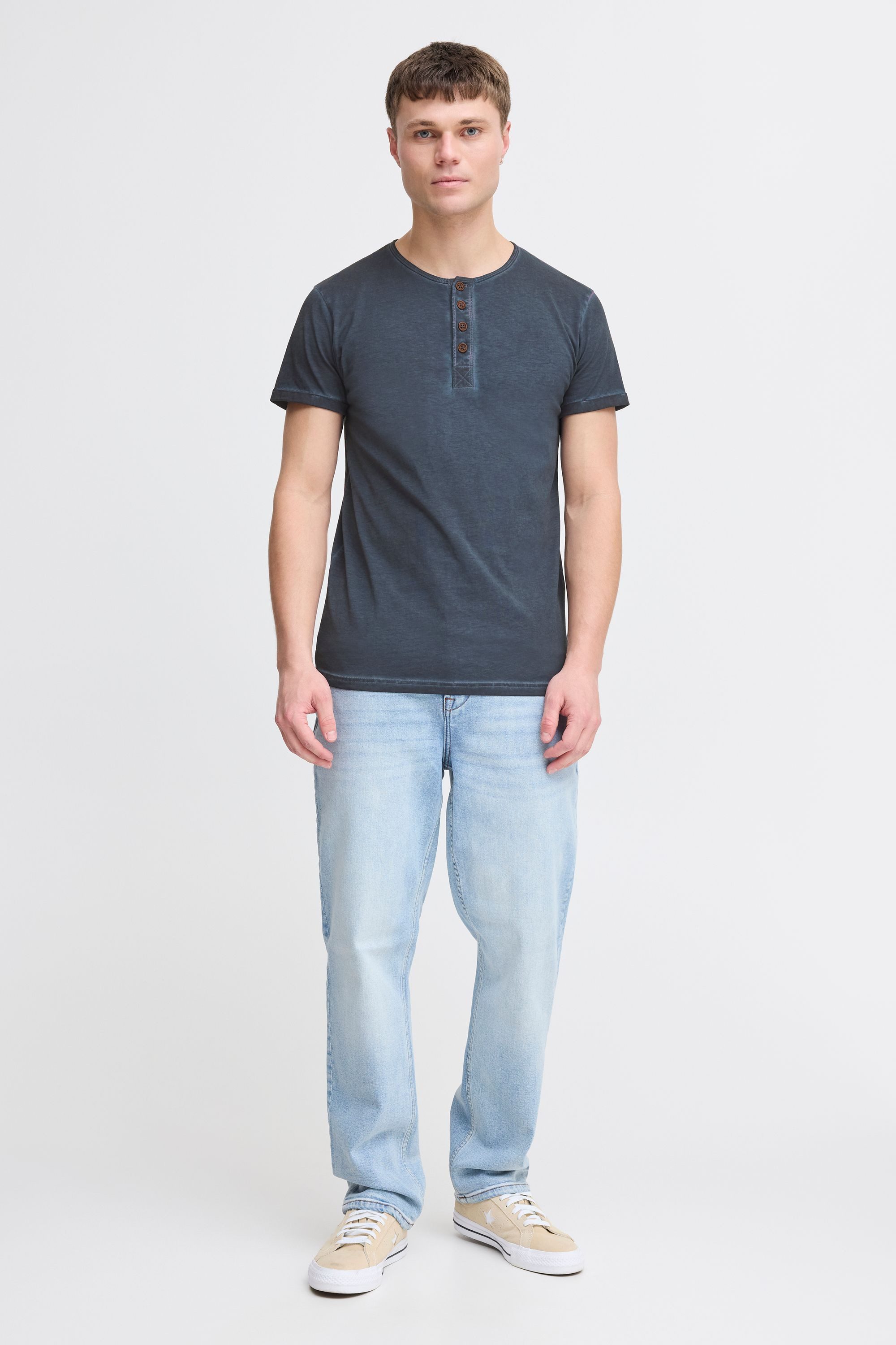 !Solid Rundhalsshirt SDTihn Kurzarmshirt mit Brusttasche