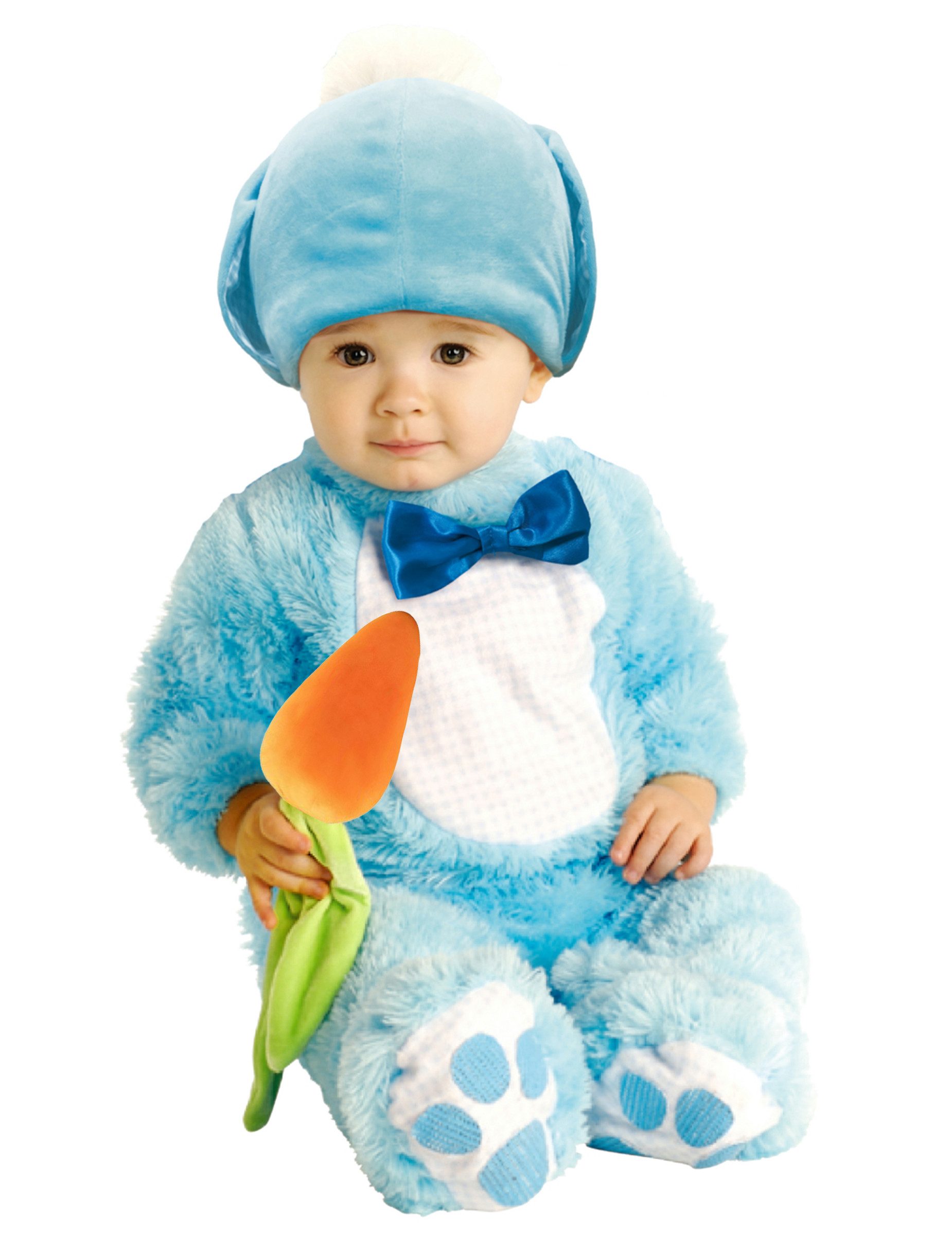 Rubie´s Kostüm Niedlicher Hase Babykostüm blau-weiß-orangefarben