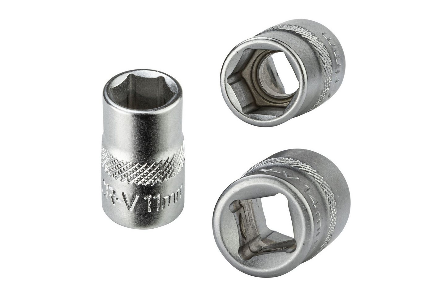 Thumbnail - DEMA Stecknuss Stecknuss Sechskant 11mm 6 Kant 3/8" kurz (CR-V)