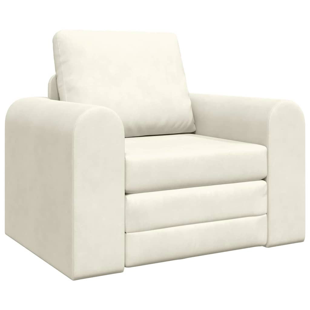 vidaXL Sofa Sofa Bett Creme 98 günstig online kaufen