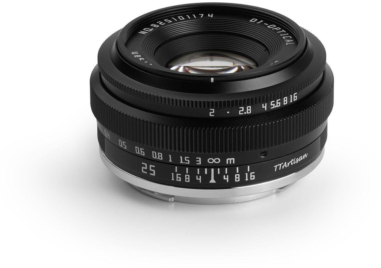 TTArtisan 25mm f2 Fuji X-Mount Objektiv