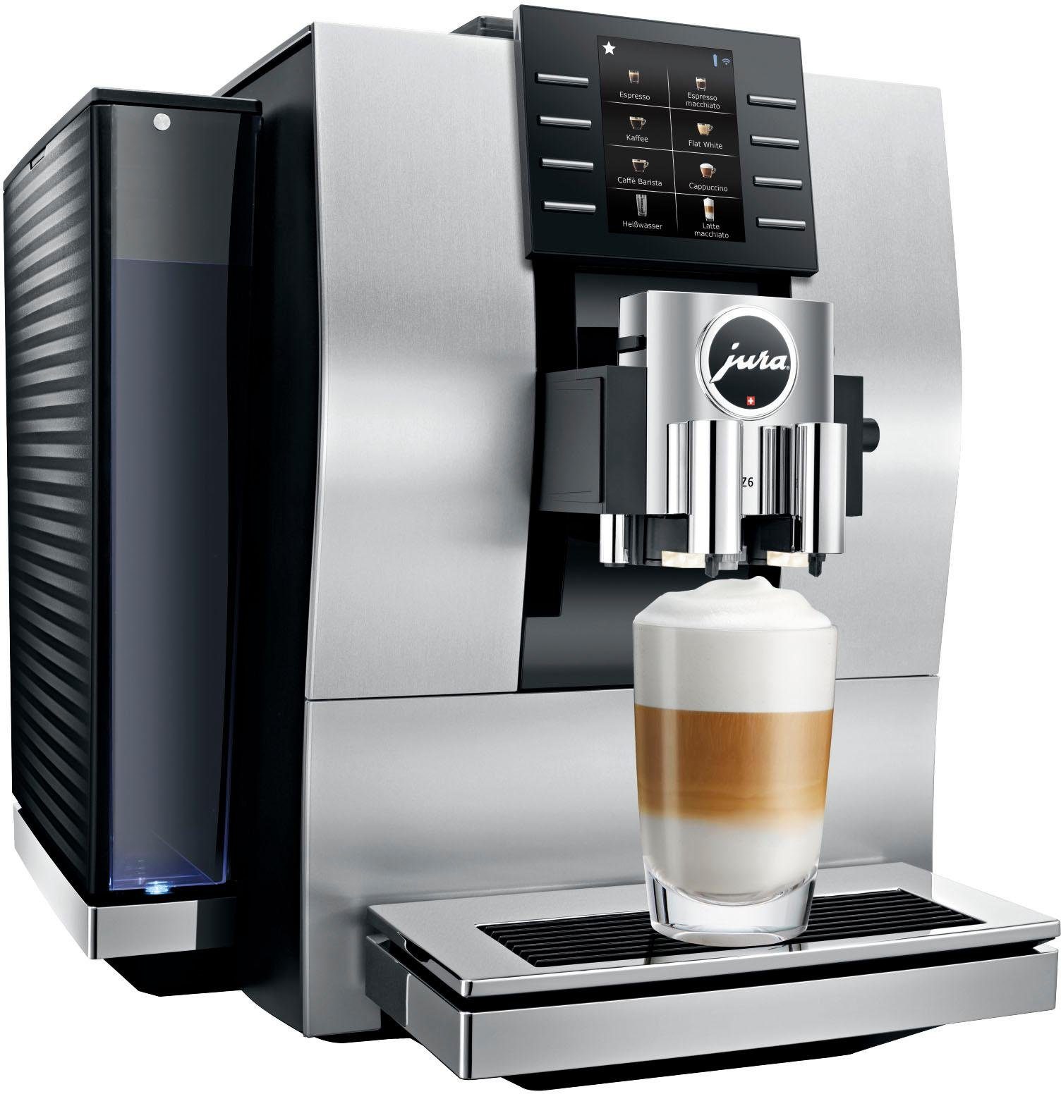 JURA Kaffeevollautomat 15237 Z6 Aluminium, kompatibel App J.O.E.®, Smart  Connect enthalten