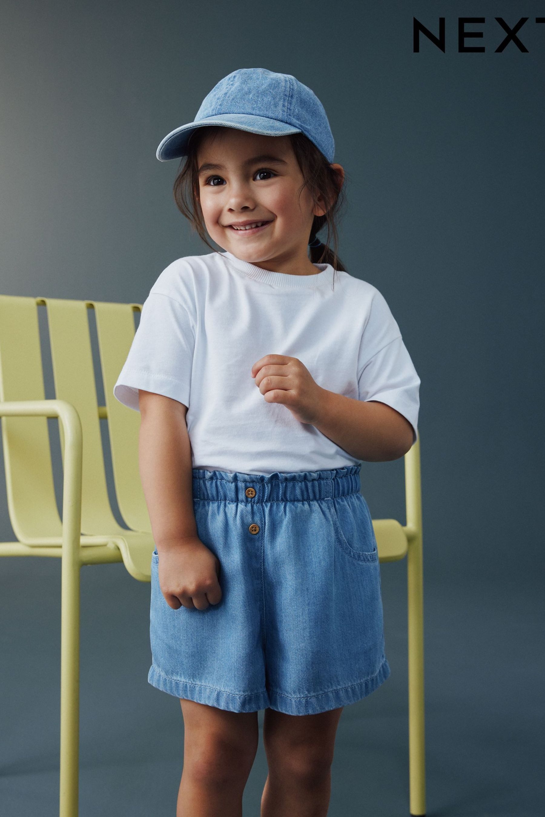 Next Jeansshorts Weiche Jeansshorts (1-tlg) – Bild 4 von 5