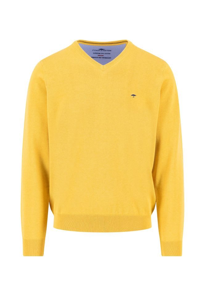 FYNCH-HATTON Strickpullover - klassischer Strickpullover mit günstig online kaufen