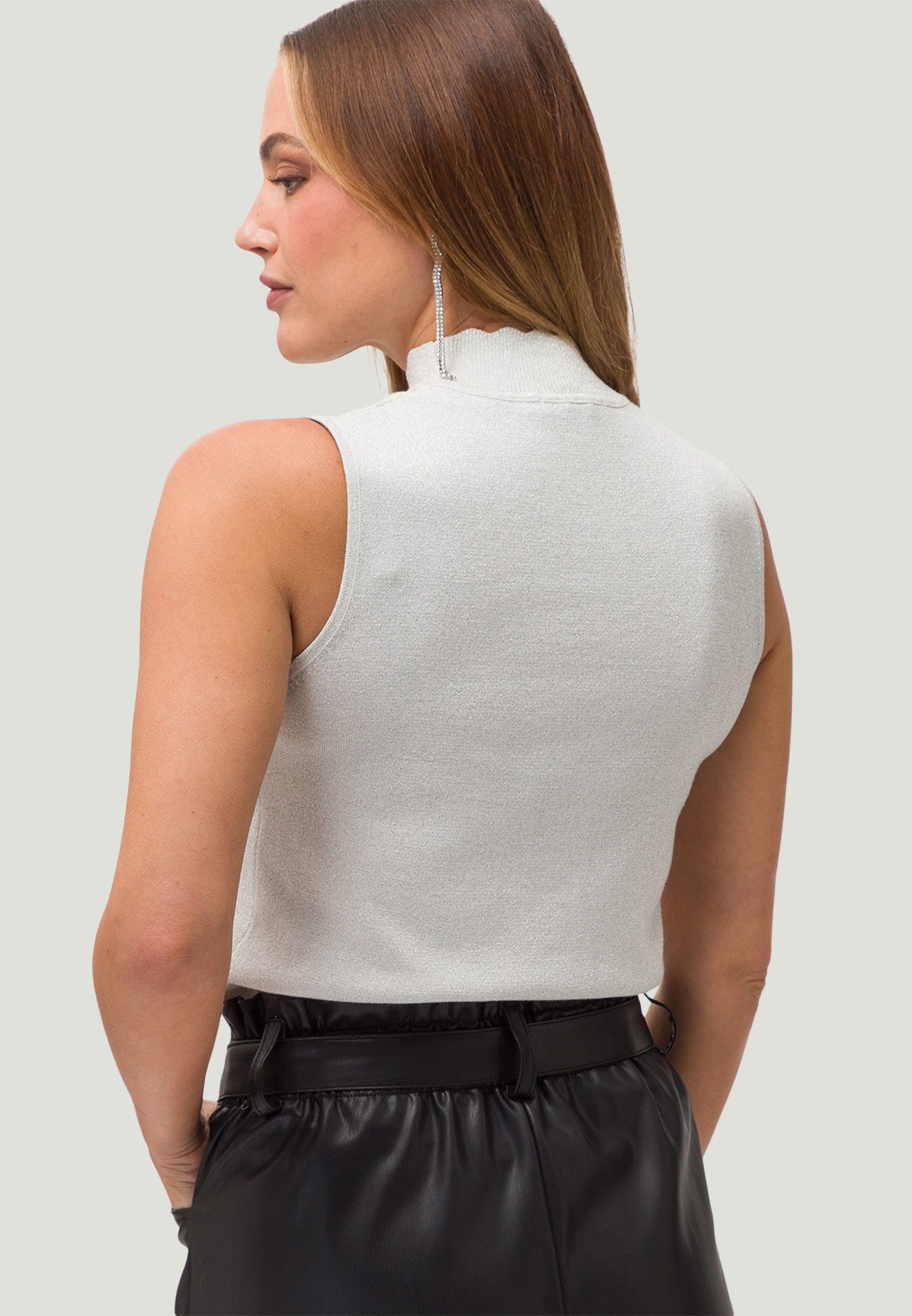 Zero Pullunder Glitzer-Shirt