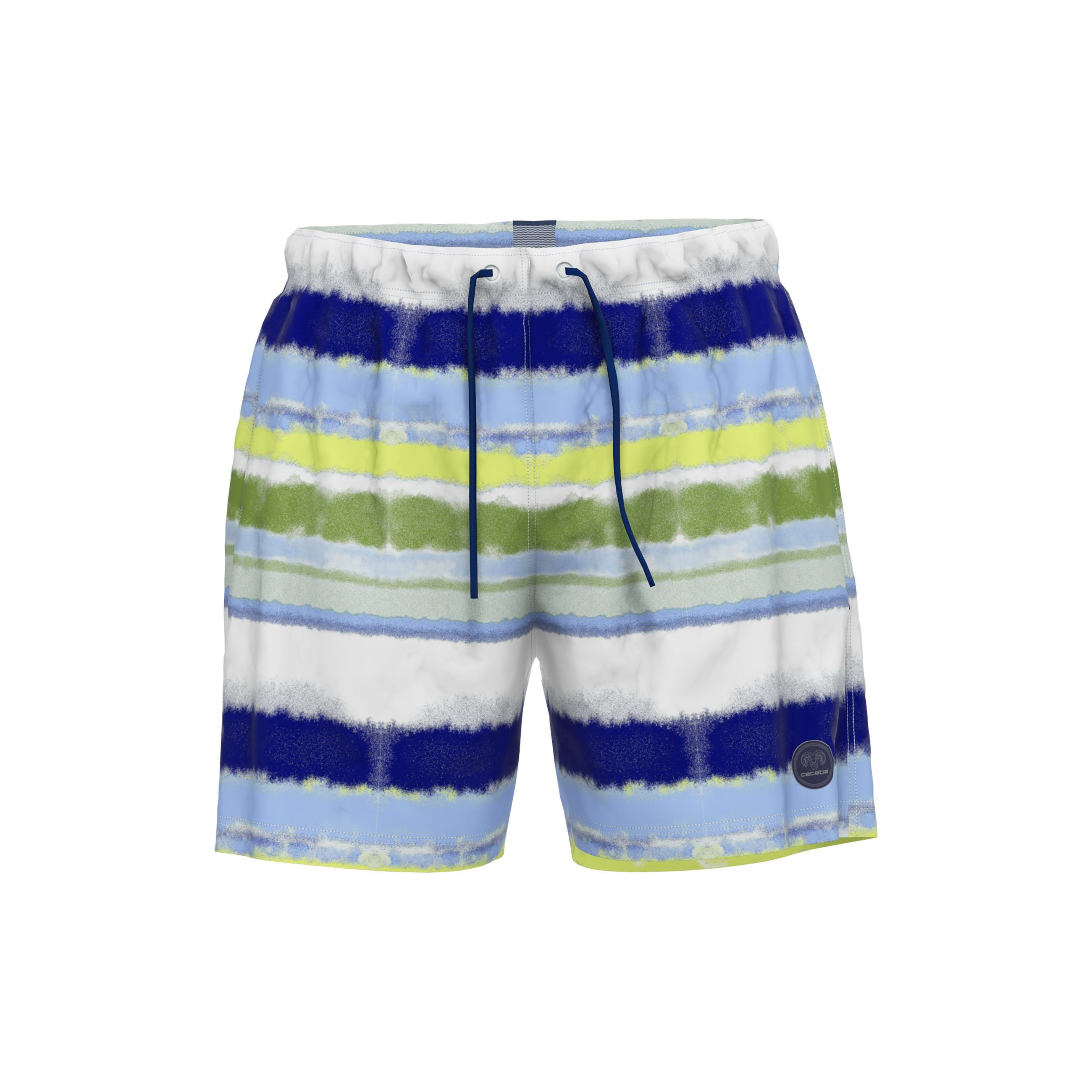 CECEBA CECEBA blau Badehose Badehose (1-St) Herren bedruckt