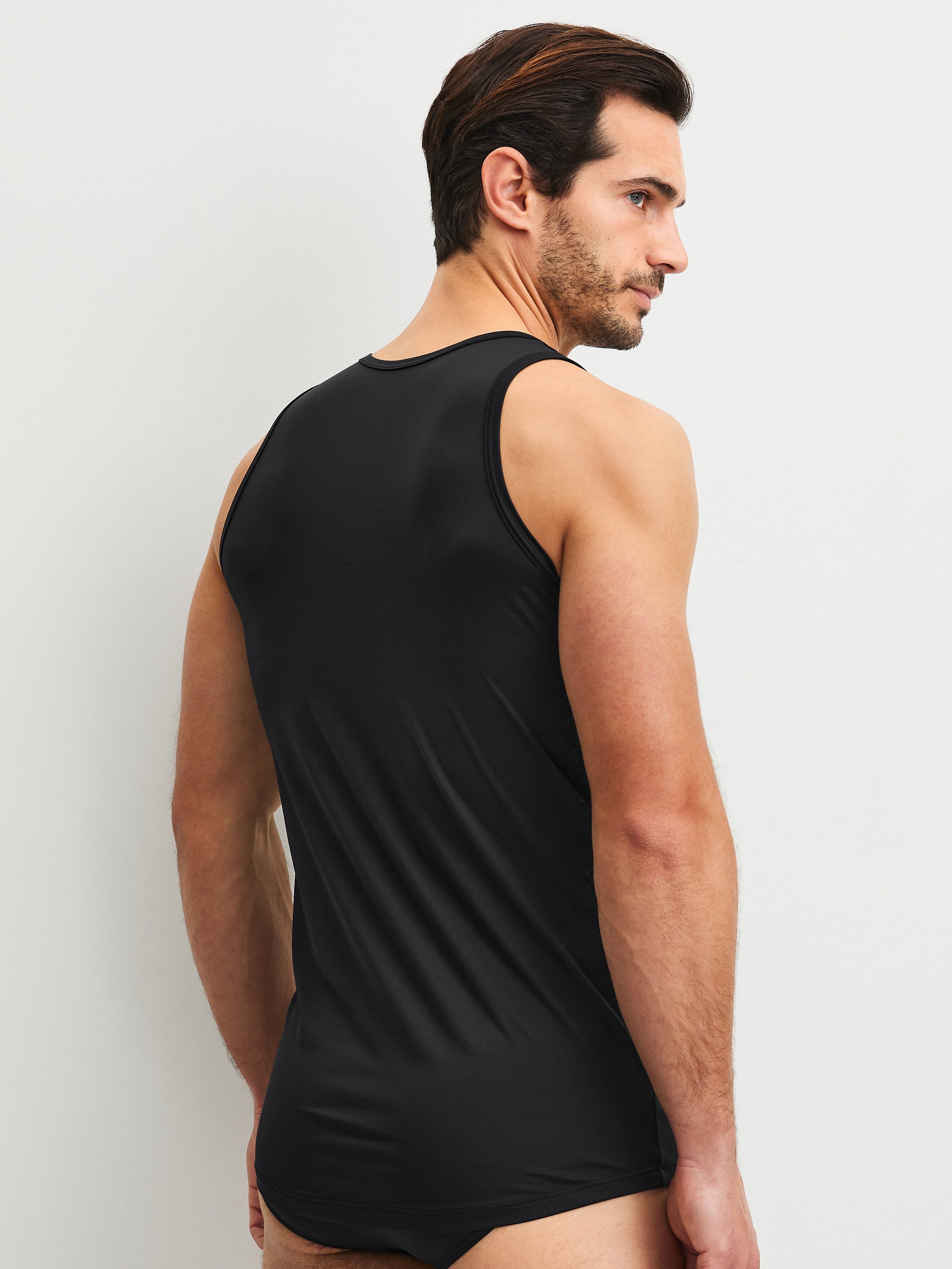 CALIDA Unterhemd Micro Stretch Herren (1-St) leicht, glatt, elastisch, formstabil, blickdicht
