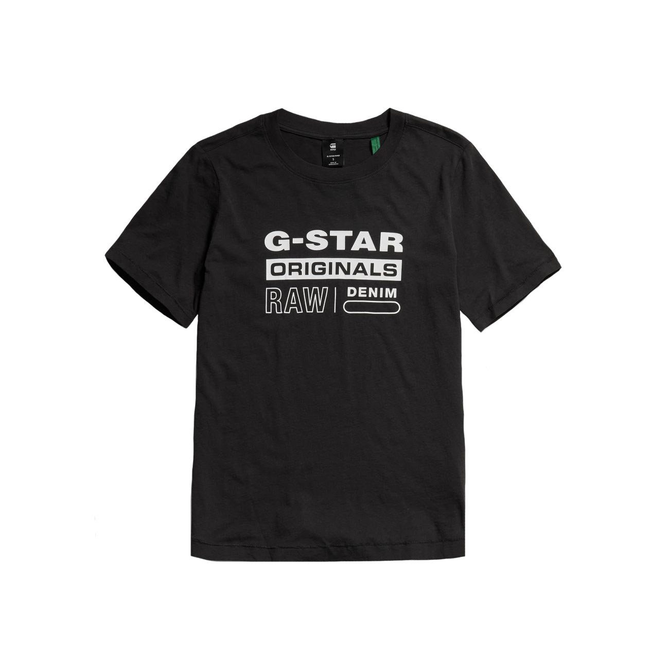 Originals T-Shirt G-Star RAW Label T (1-tlg) R WMN White