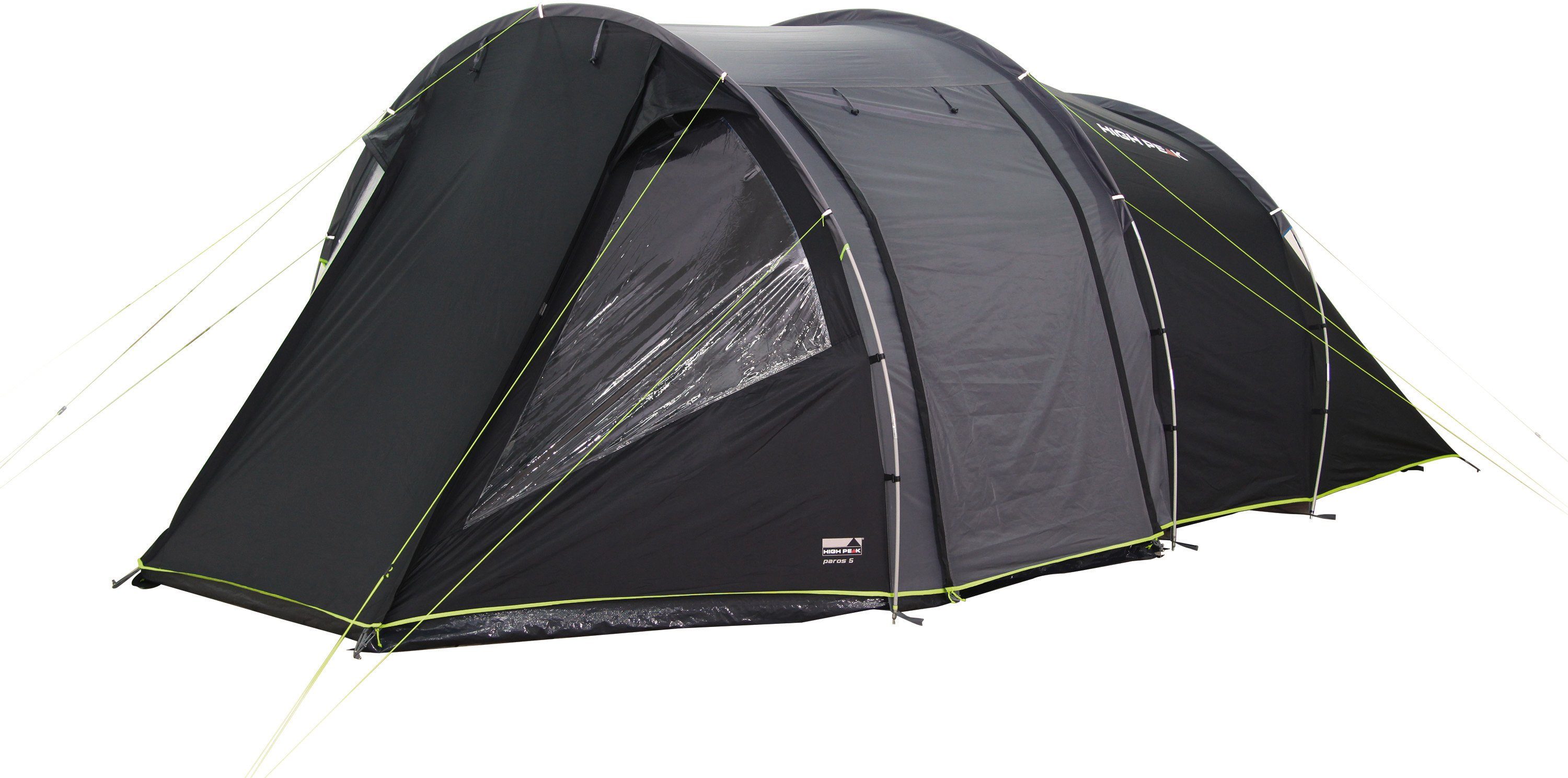 High Peak Tunnelzelt Paros 5, Personen: 5 (Set, mit Transporttasche)