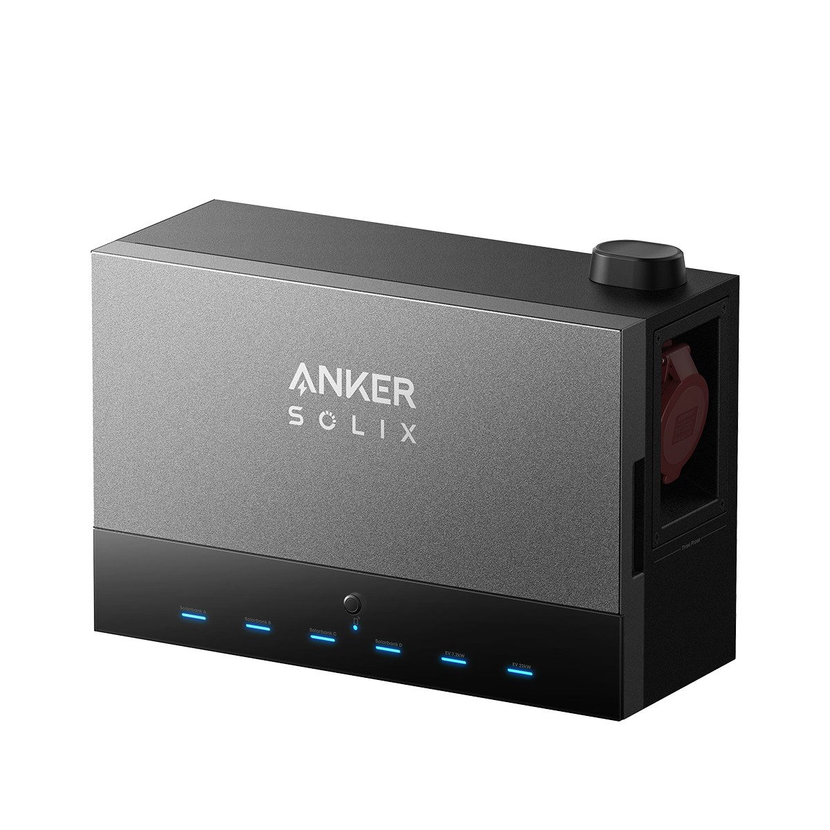 Anker Balkonkraftwerk Anker SOLIX Solarbank Power Dock mit Anker SOLIXSolarbank 3 E2700 Pro, (0x/1x/2x Anker SOLIX Solarbank 3 E2700 Pro (optional), Flexibel erweiterbar – kombiniere bis zu 4 Solarbanks