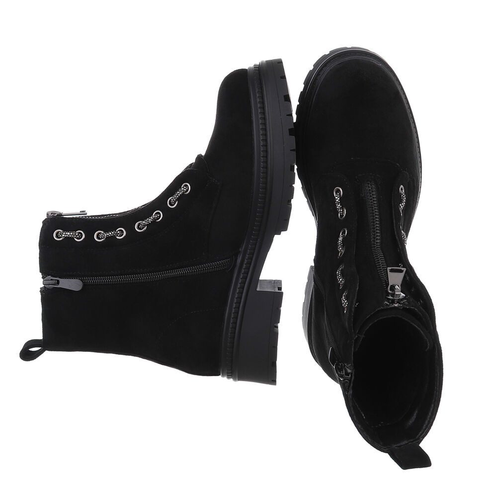 Ital-Design Damen Freizeit Plateaustiefelette (87108871) Blockabsatz günstig online kaufen