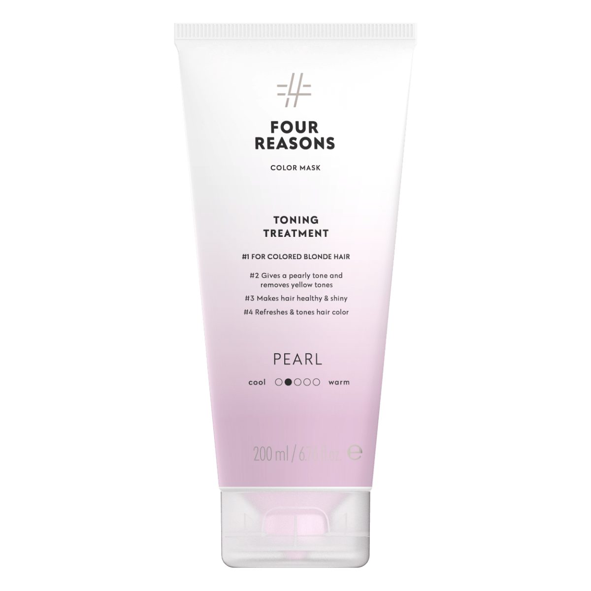 Haarfarbe Four Reasons Color Mask Toning Treatment Pearl 200ml