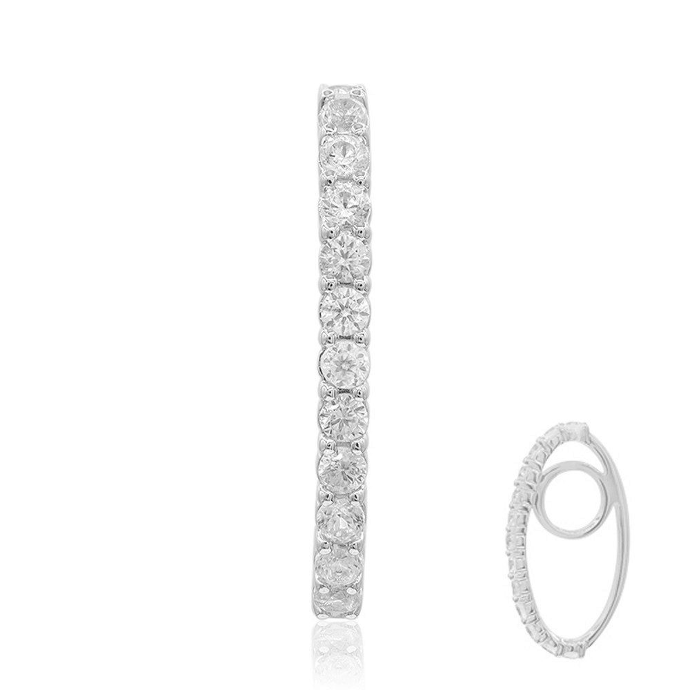 Cavill Kettenanhänger Zirkon Ohrringe Damen 925 Silber, 0,52 ct, elegant, modern (1-tlg)
