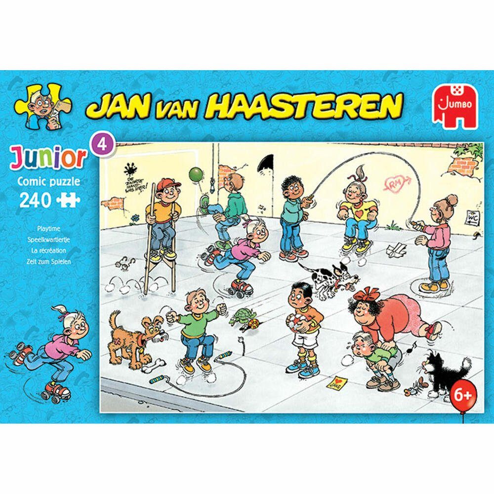Puzzle zum Spielen, 240 Junior Jan Puzzleteile Haasteren van Spiele Jumbo Zeit