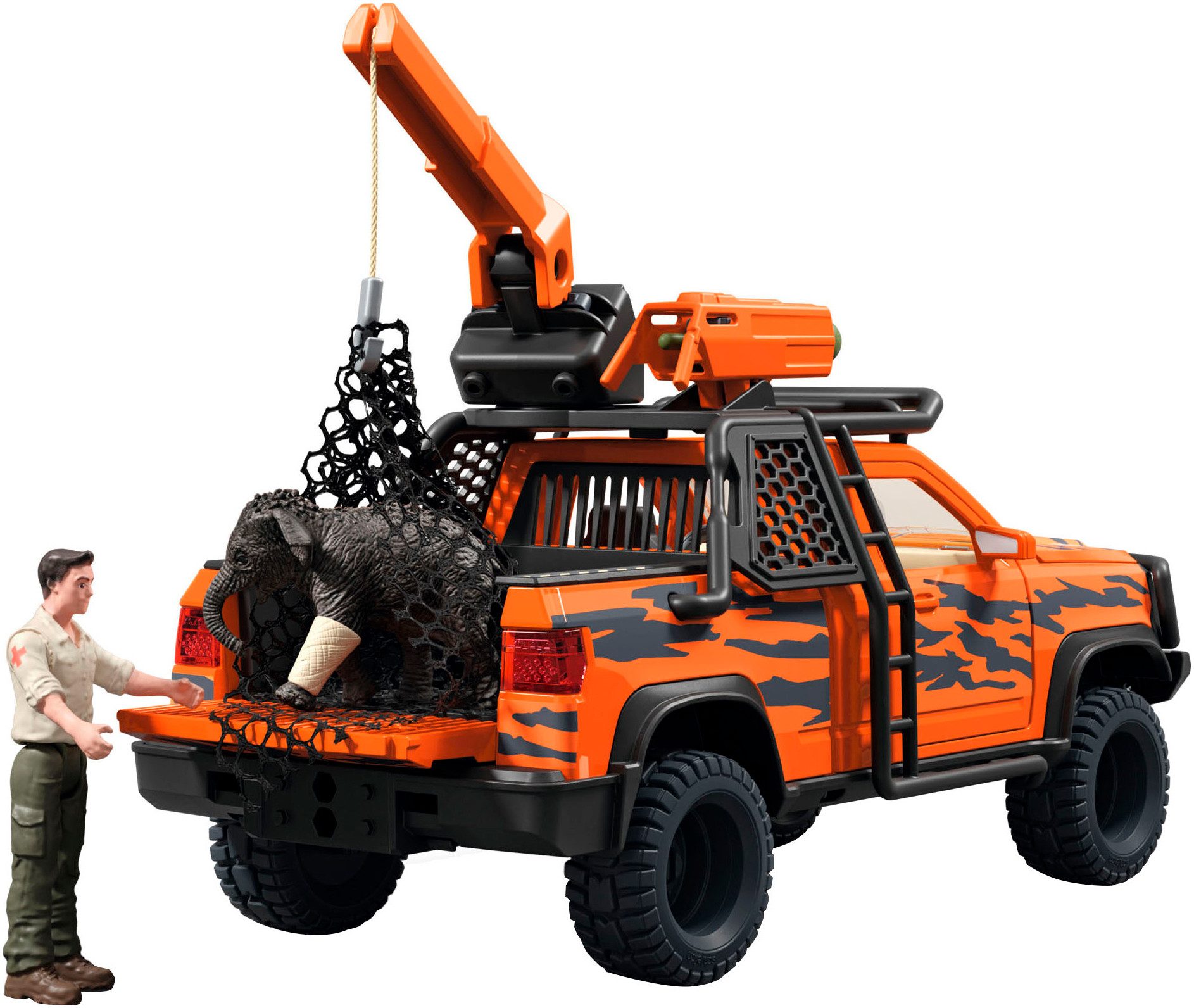 Schleich® Spielfigur WILD LIFE, Abenteuerfahrzeug im Dschungel (42720) günstig online kaufen