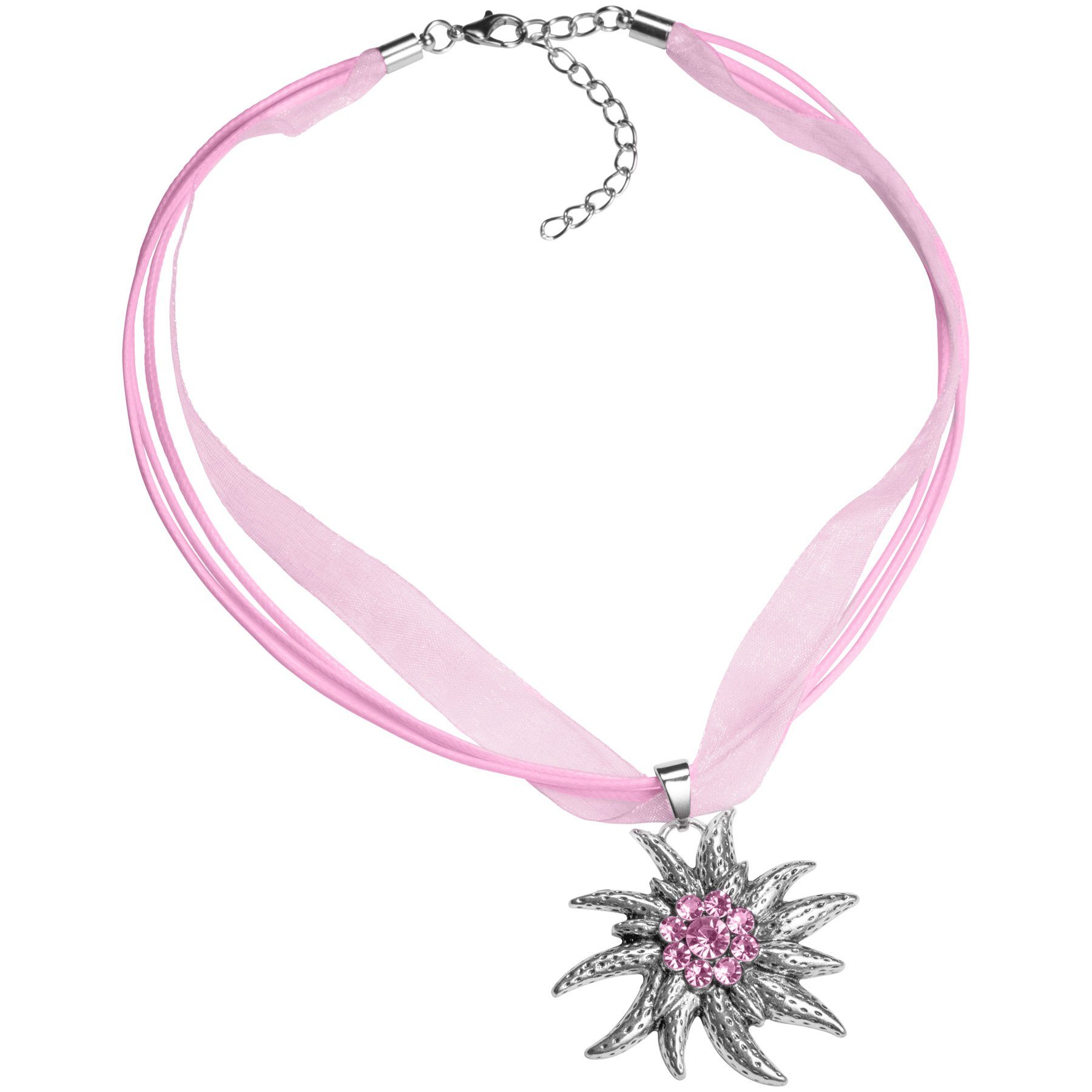 dressforfun Kette mit Anhänger Halskette Edelweiß günstig online kaufen